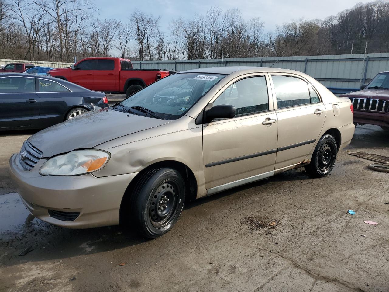 TOYOTA COROLLA 2004 2t1br32e84c224329