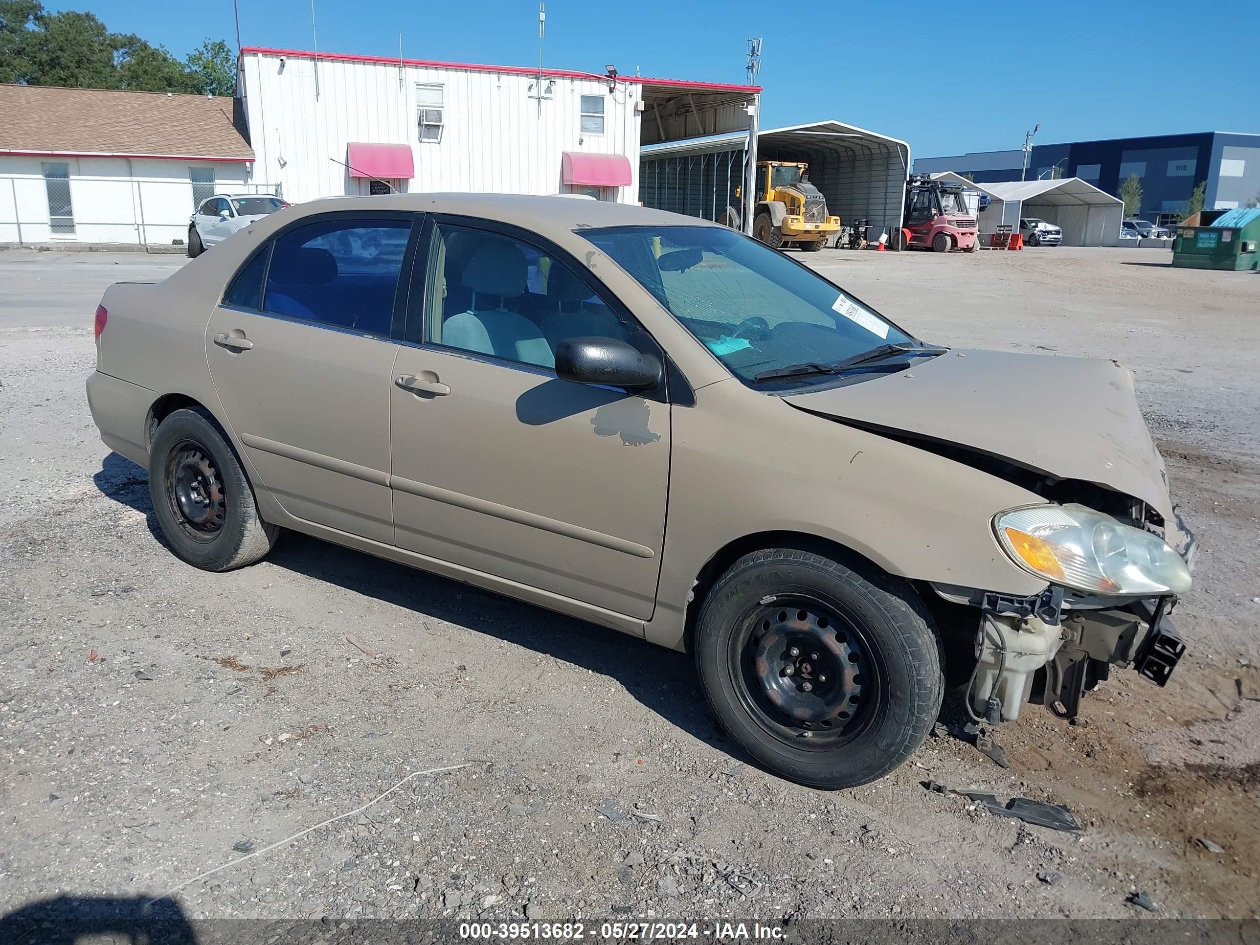 TOYOTA COROLLA 2004 2t1br32e84c314502