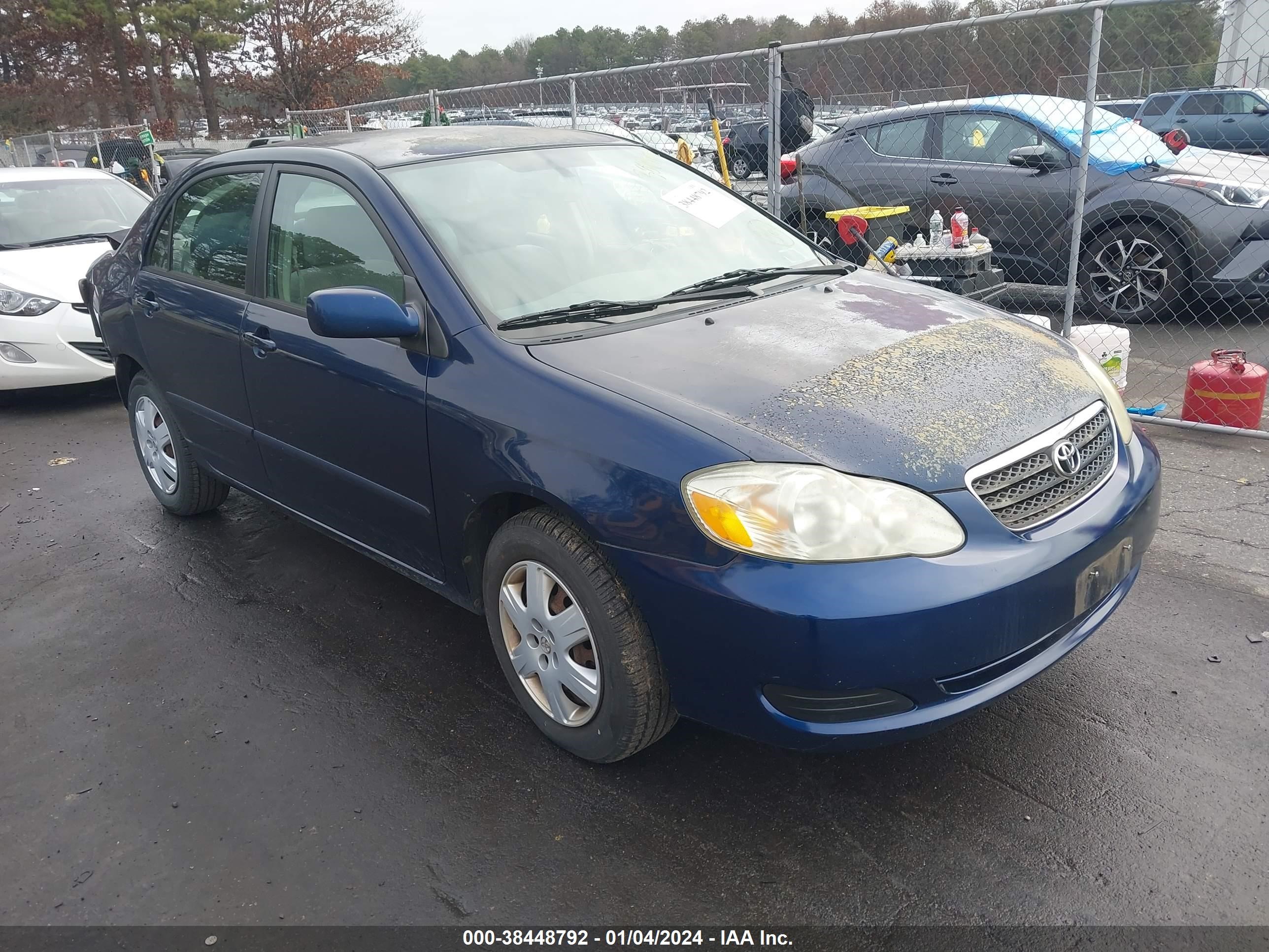 TOYOTA COROLLA 2005 2t1br32e85c368190