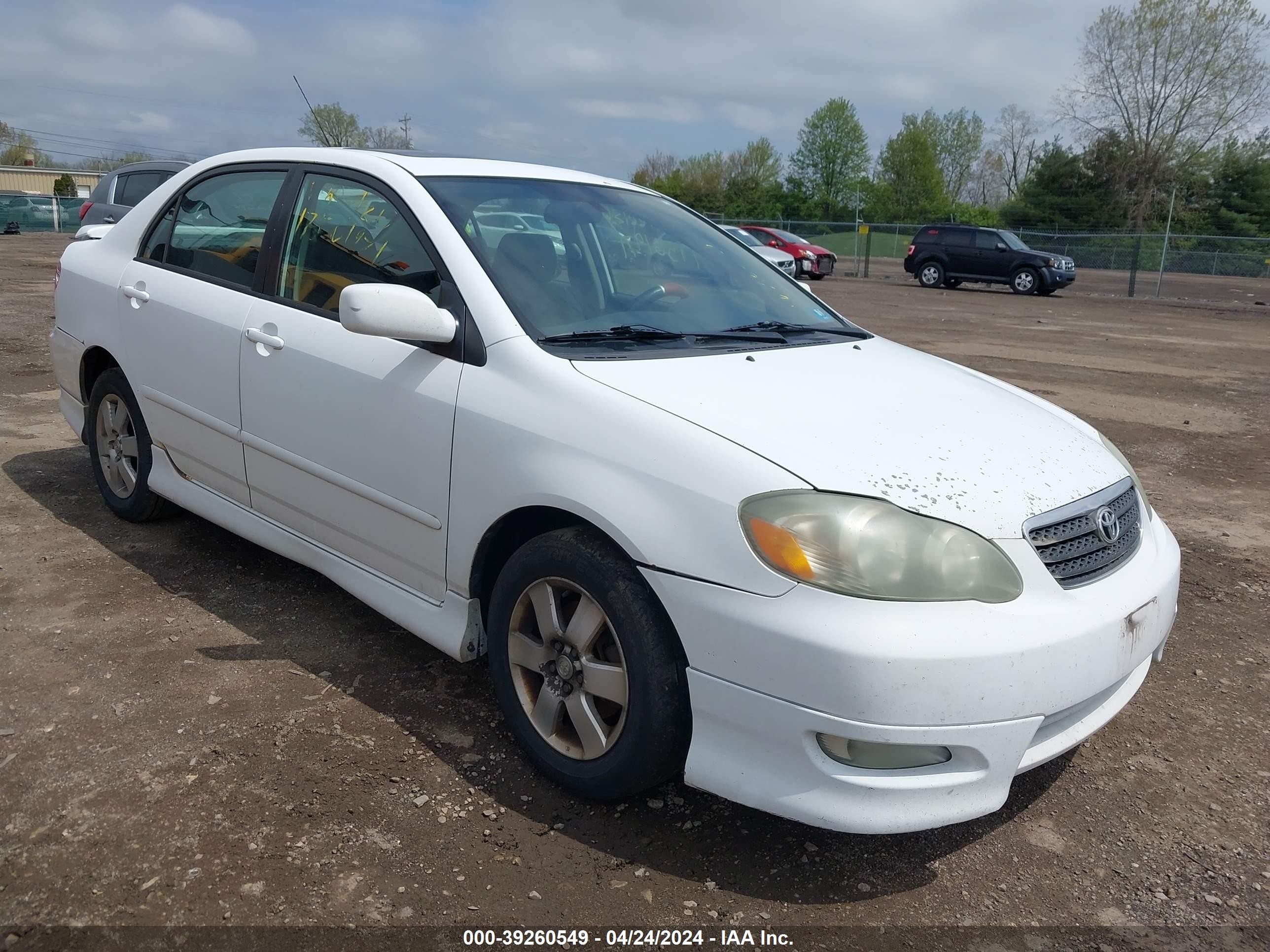 TOYOTA COROLLA 2005 2t1br32e85c425021