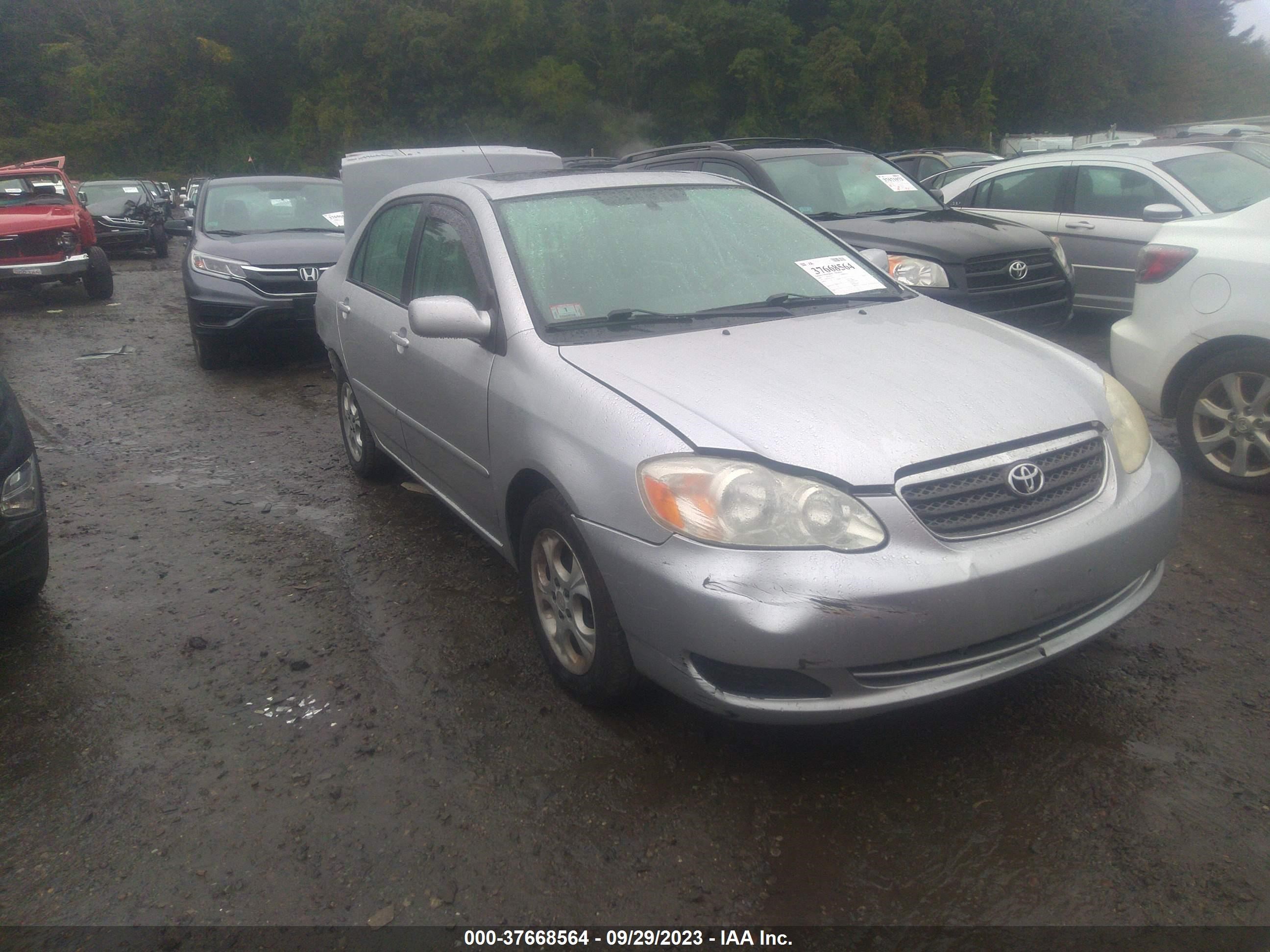 TOYOTA COROLLA 2005 2t1br32e85c435791