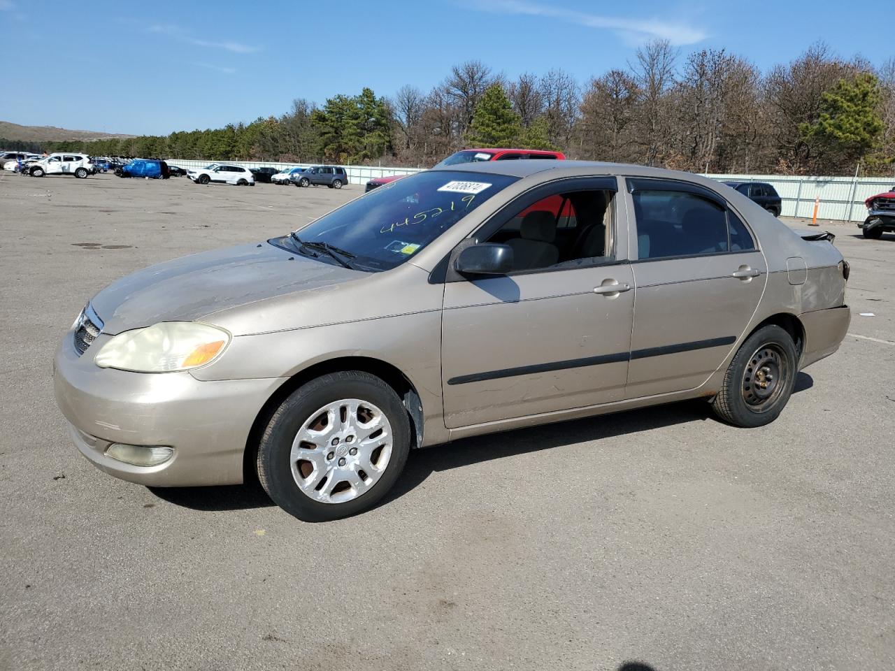 TOYOTA COROLLA 2005 2t1br32e85c445219