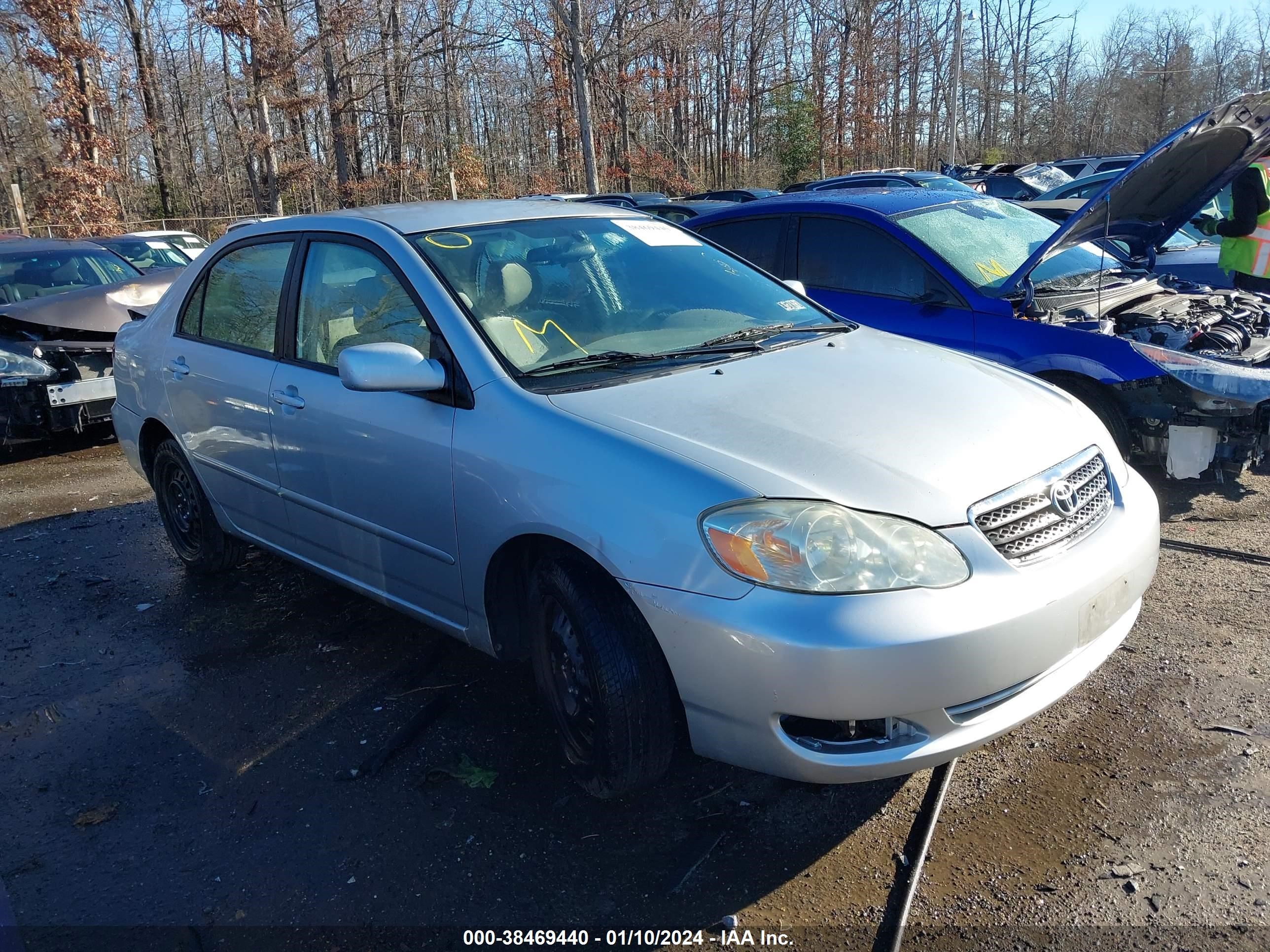 TOYOTA COROLLA 2005 2t1br32e85c494159