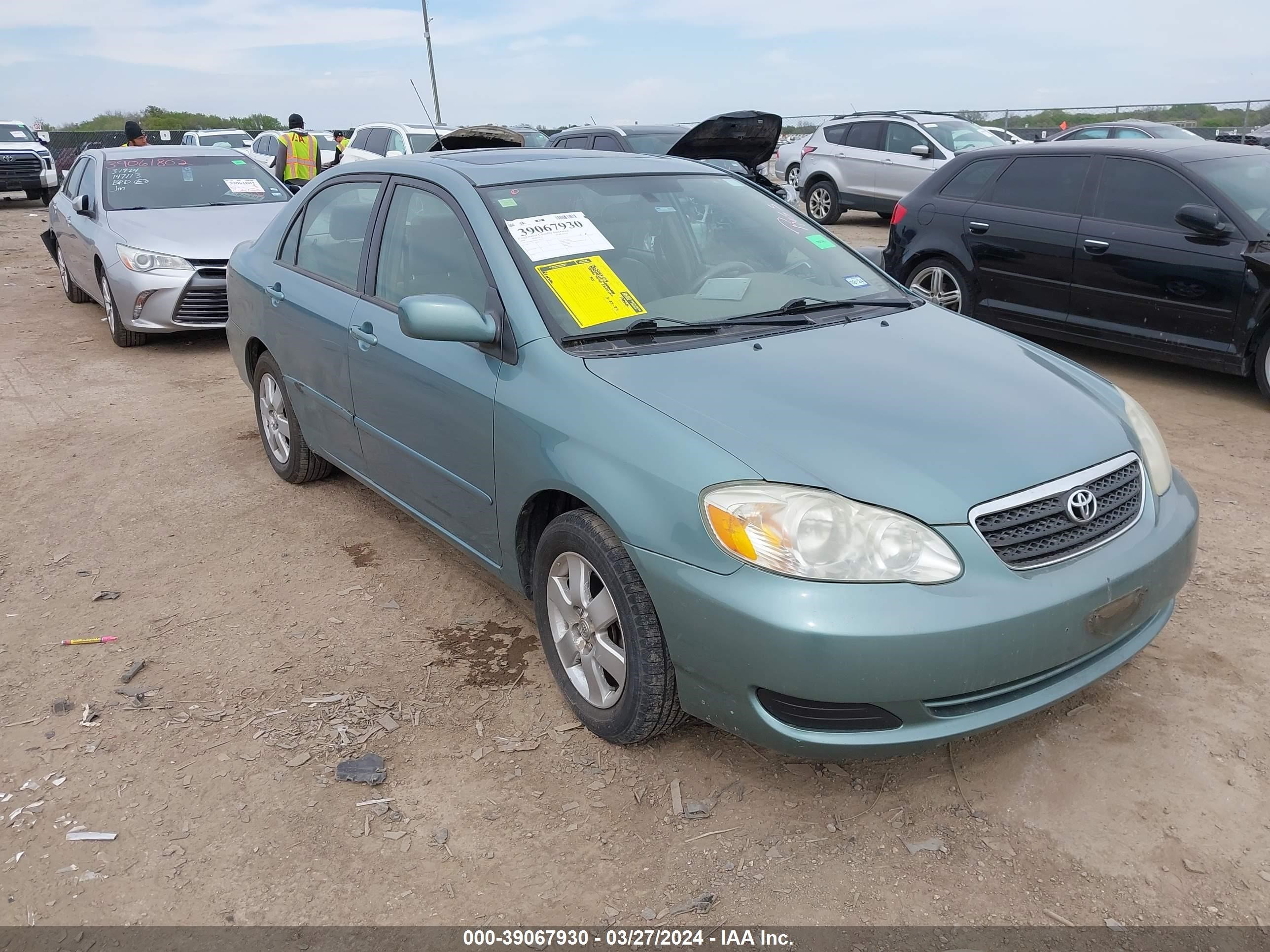 TOYOTA COROLLA 2006 2t1br32e86c565331