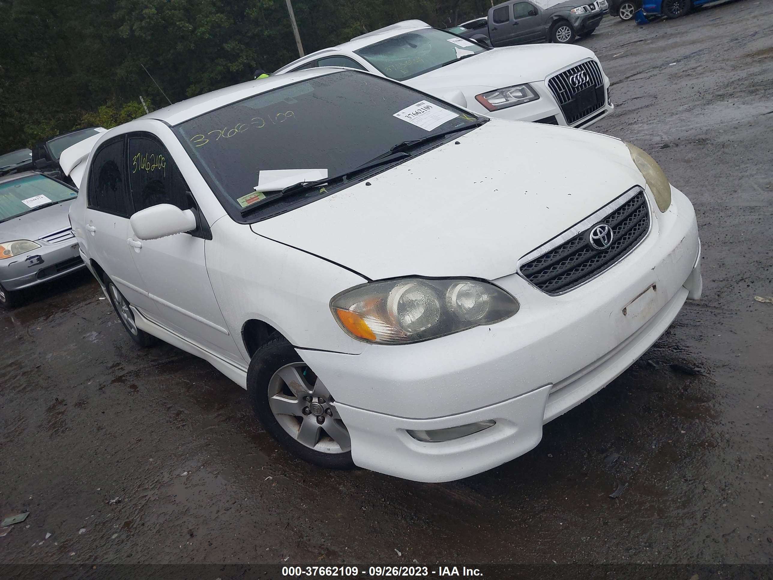 TOYOTA COROLLA 2006 2t1br32e86c593064