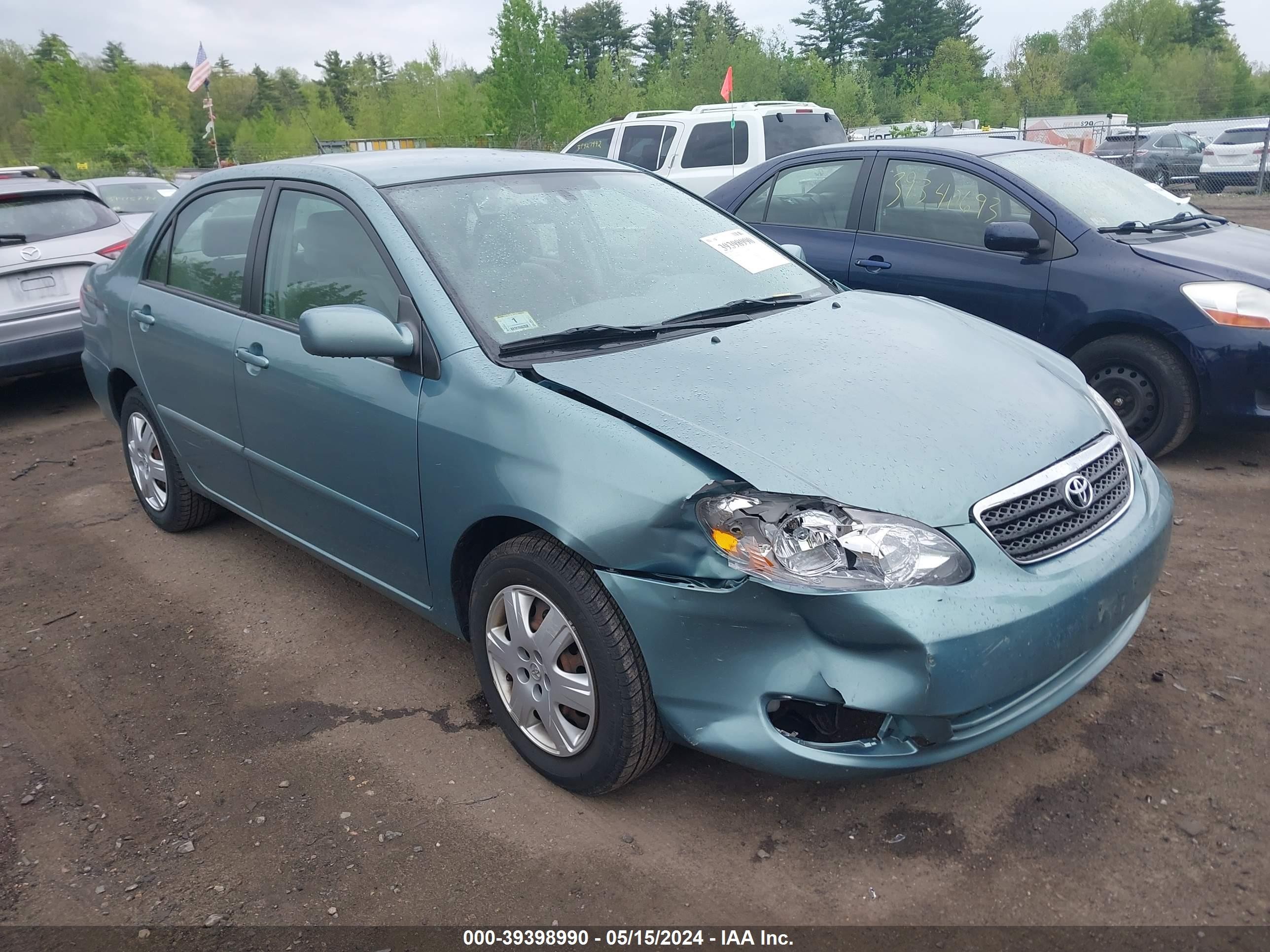 TOYOTA COROLLA 2006 2t1br32e86c605309