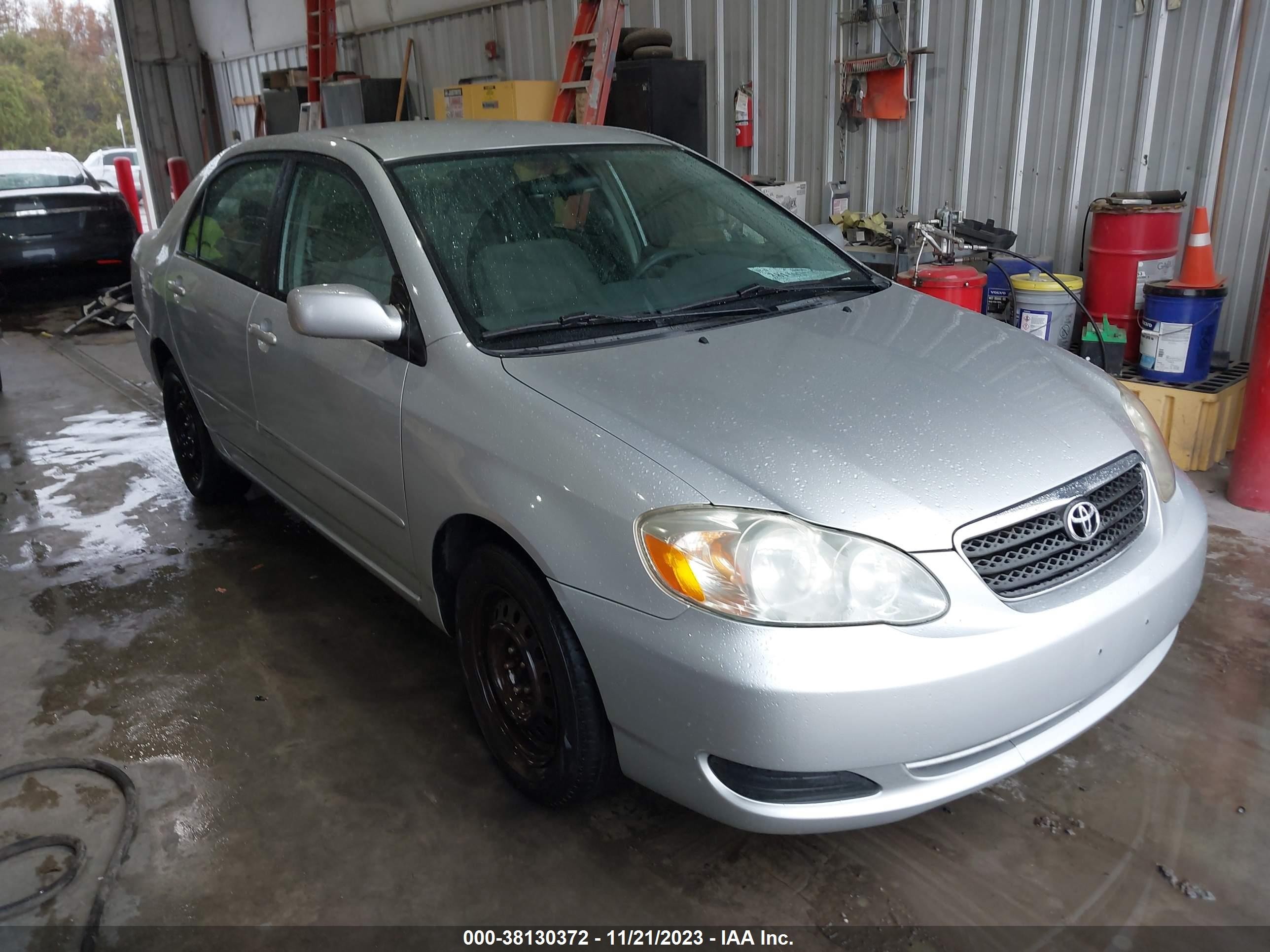 TOYOTA COROLLA 2006 2t1br32e86c616987