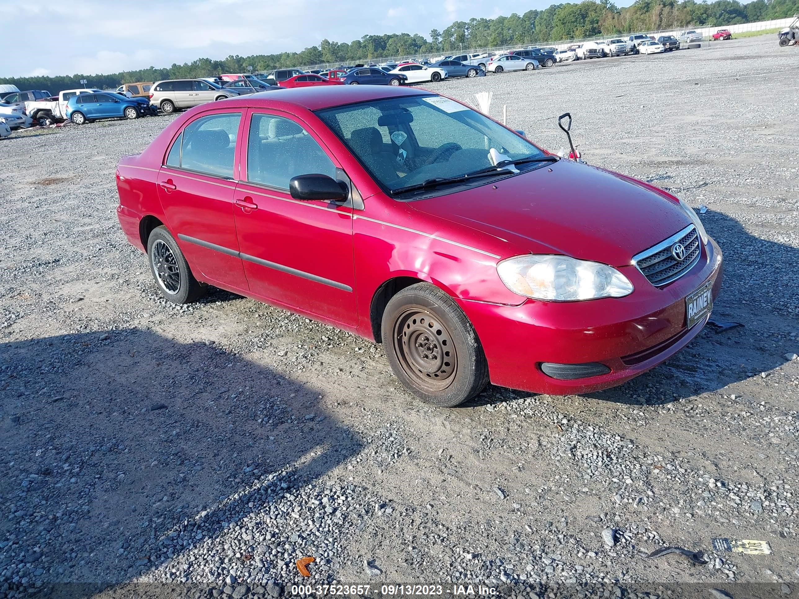 TOYOTA COROLLA 2006 2t1br32e86c636950