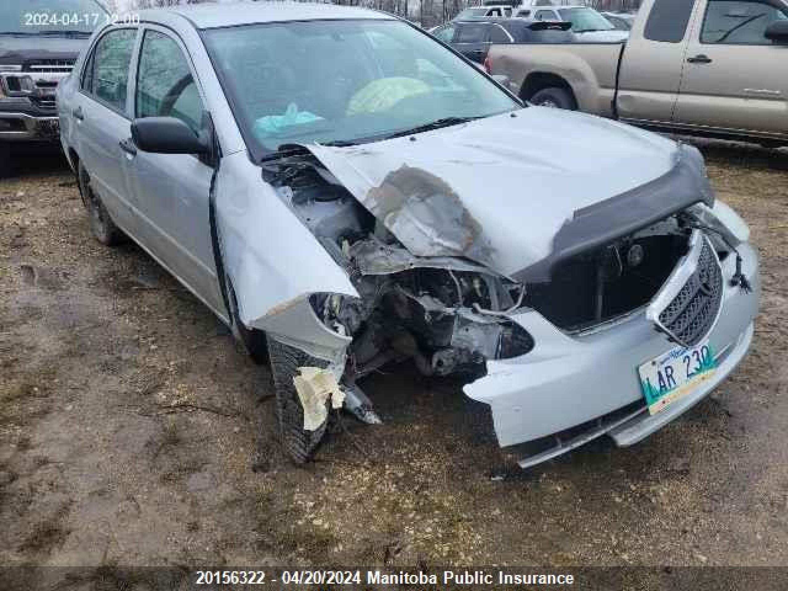 TOYOTA COROLLA 2007 2t1br32e87c716427