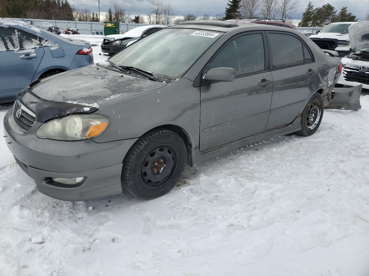 TOYOTA COROLLA 2007 2t1br32e87c847664