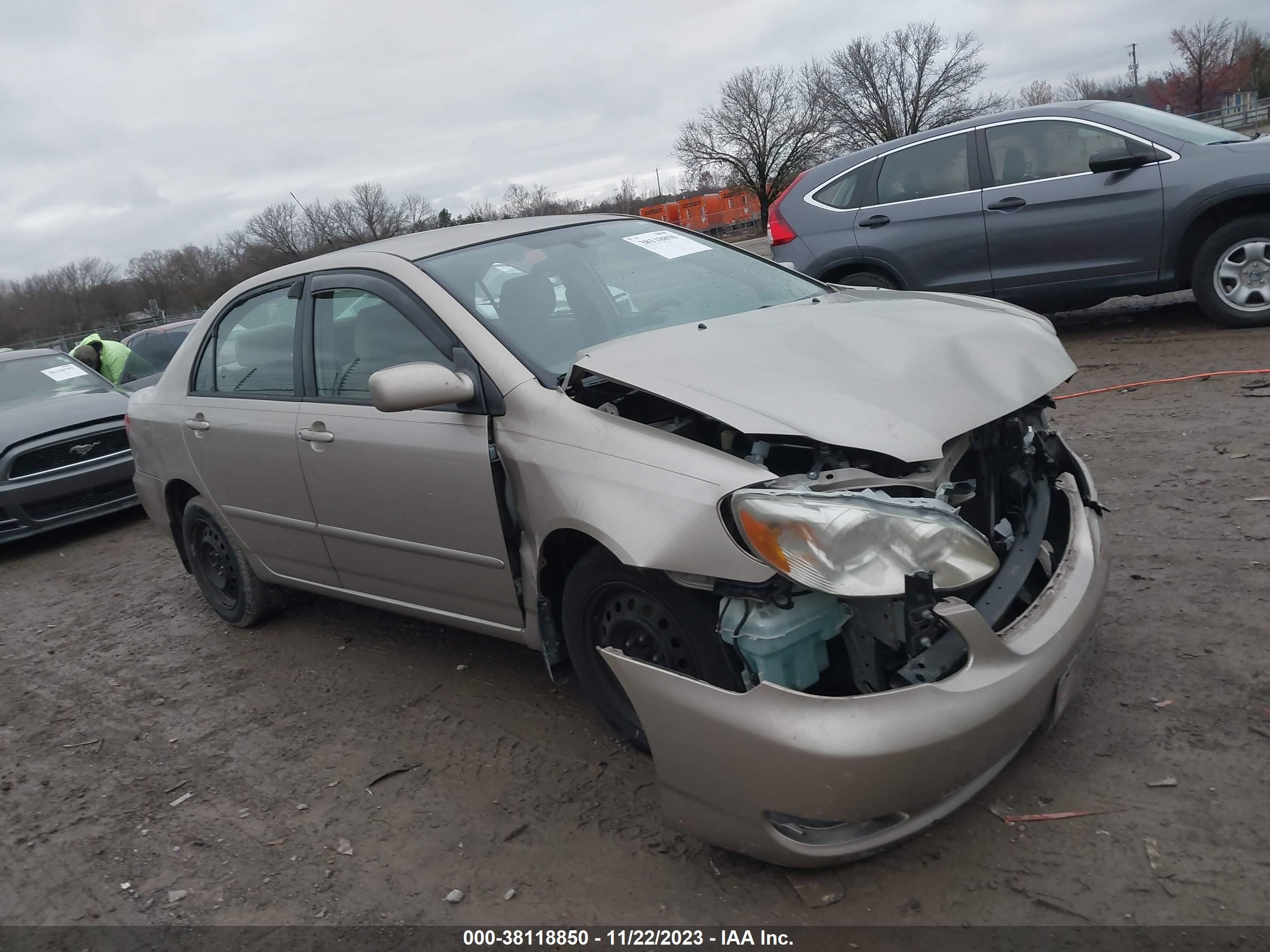 TOYOTA COROLLA 2008 2t1br32e88c891326