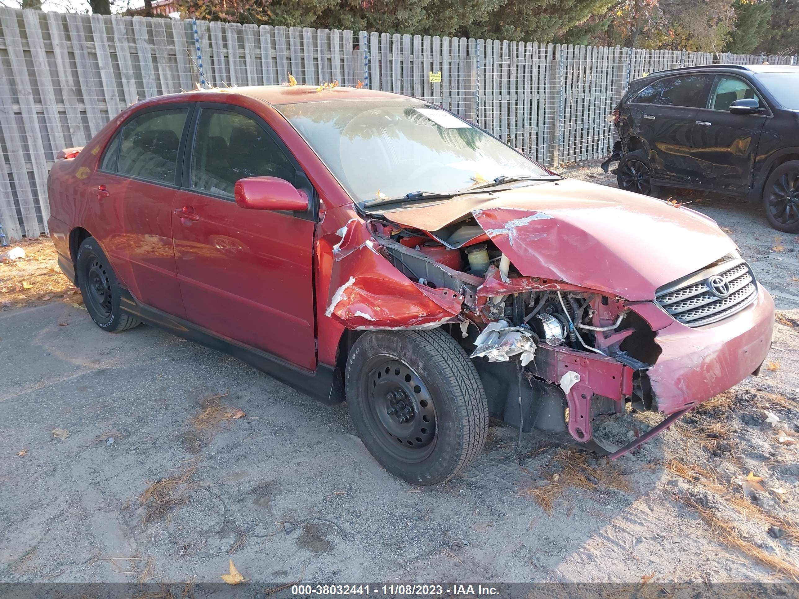 TOYOTA COROLLA 2008 2t1br32e88c921411