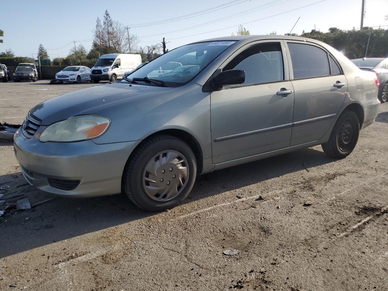 TOYOTA COROLLA 2003 2t1br32e93c033694