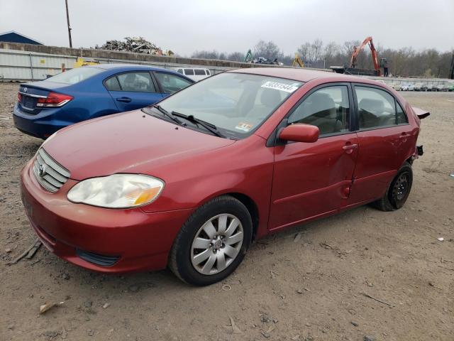 TOYOTA COROLLA 2003 2t1br32e93c037857