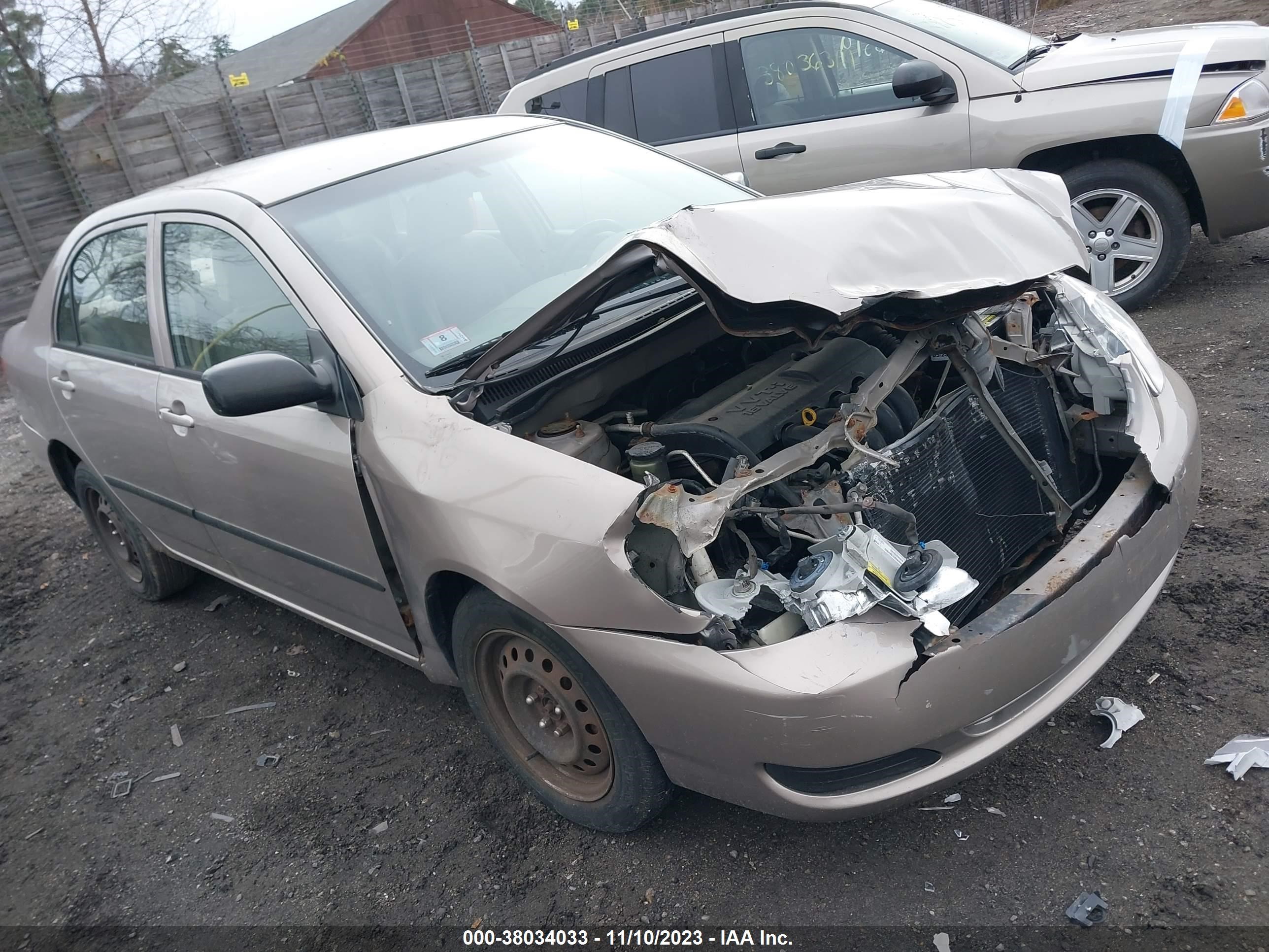 TOYOTA COROLLA 2003 2t1br32e93c155150