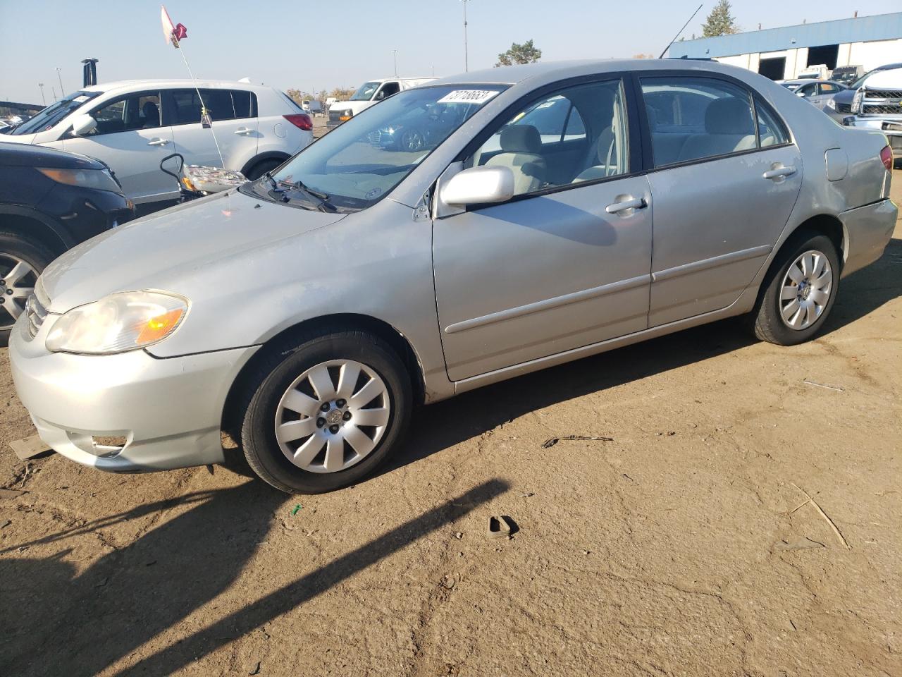 TOYOTA COROLLA 2004 2t1br32e94c252446