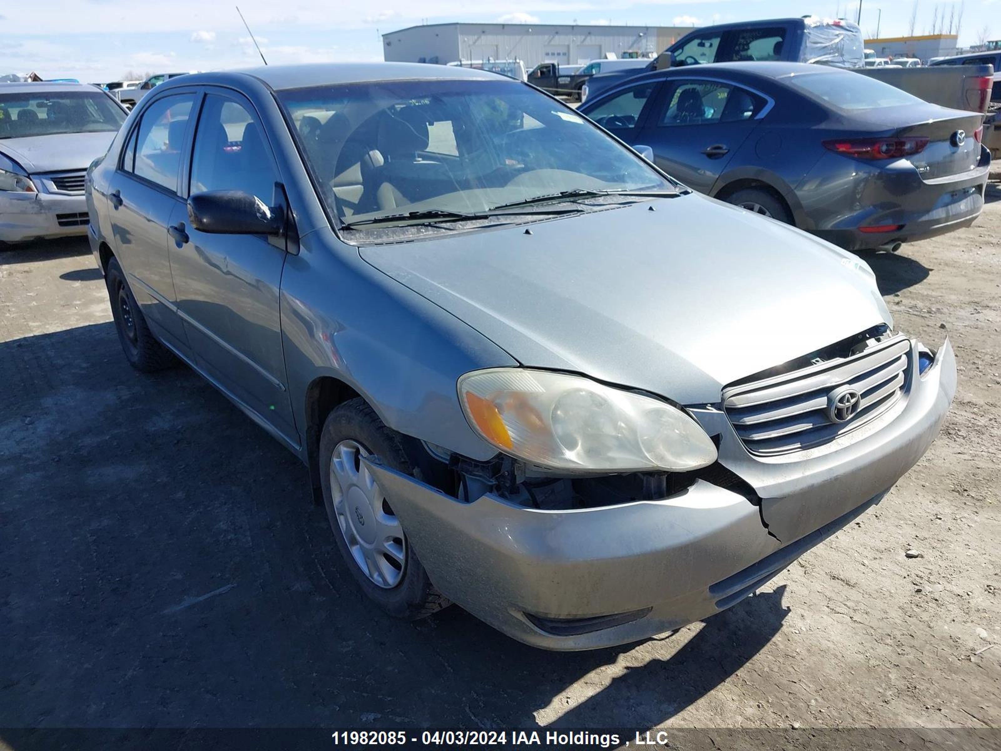 TOYOTA COROLLA 2004 2t1br32e94c784666