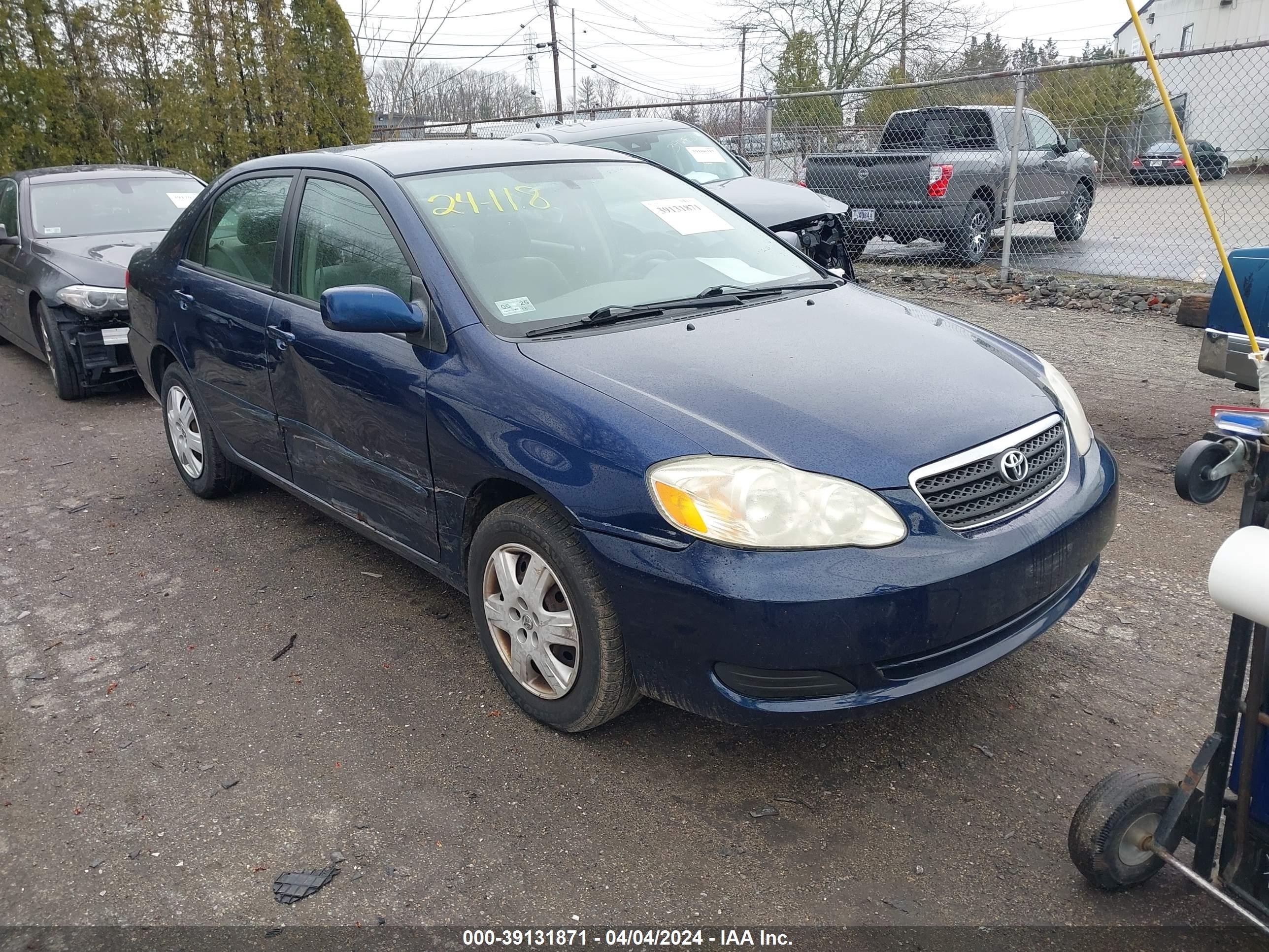 TOYOTA COROLLA 2005 2t1br32e95c381126