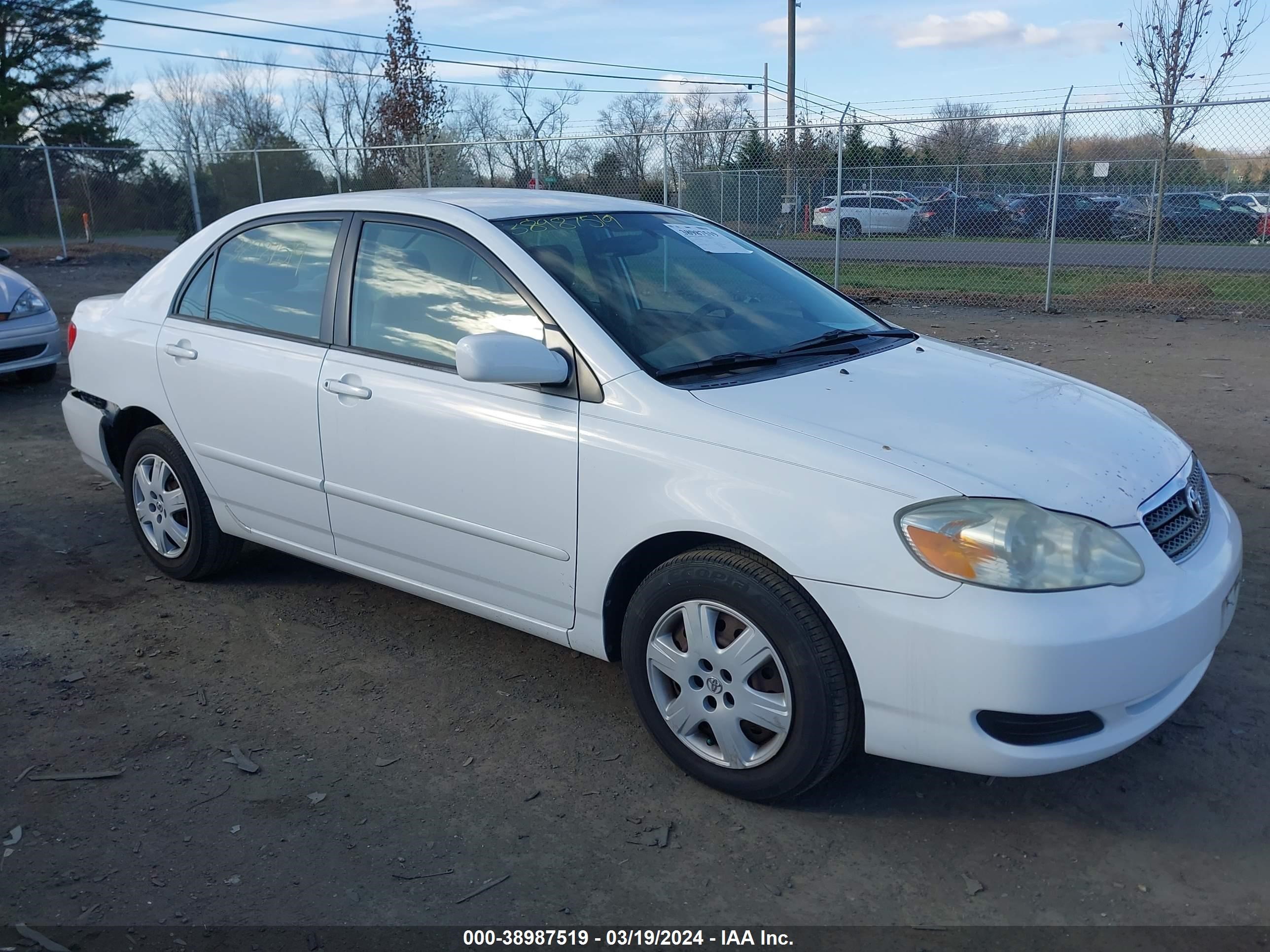 TOYOTA COROLLA 2005 2t1br32e95c382762