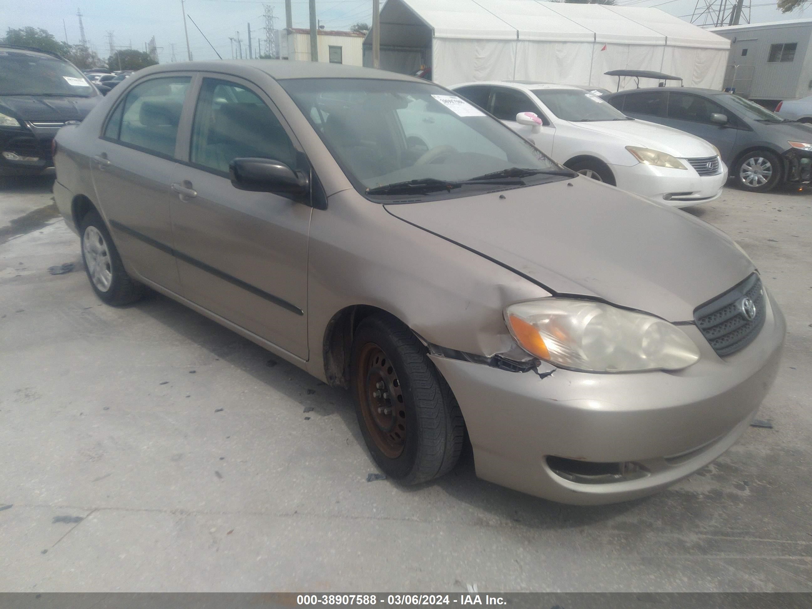 TOYOTA COROLLA 2005 2t1br32e95c397035