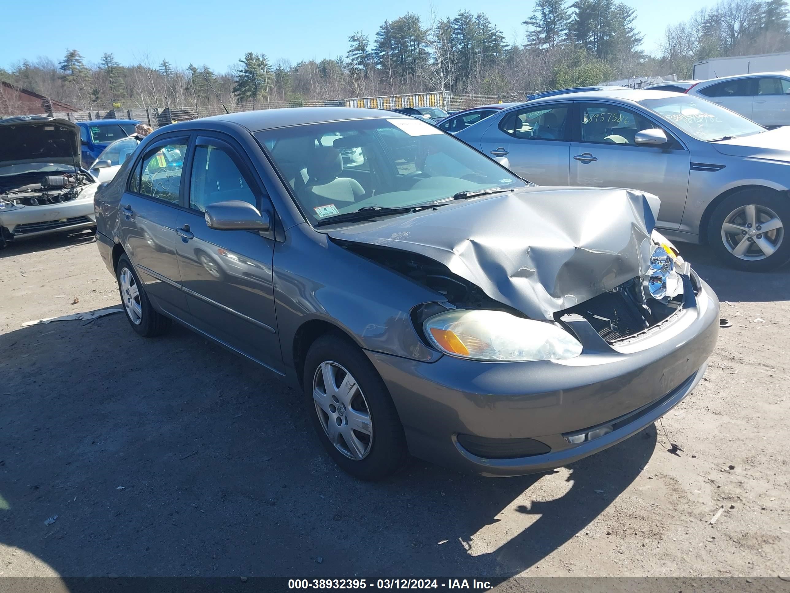 TOYOTA COROLLA 2005 2t1br32e95c400709