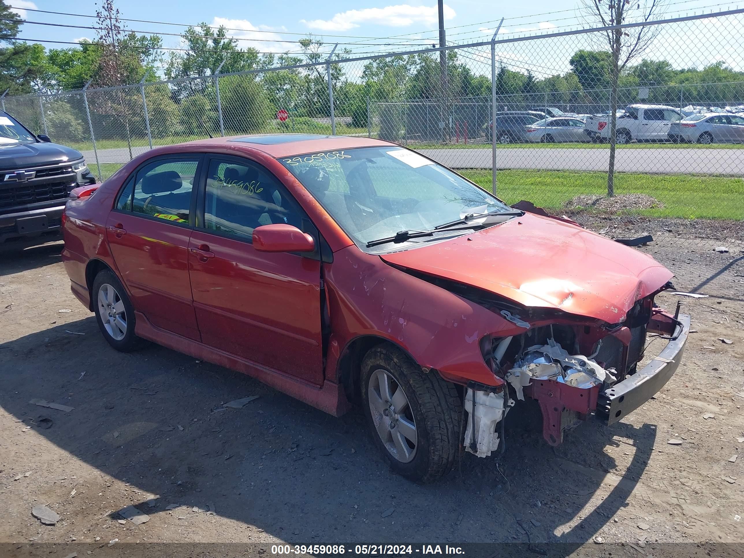 TOYOTA COROLLA 2005 2t1br32e95c499662