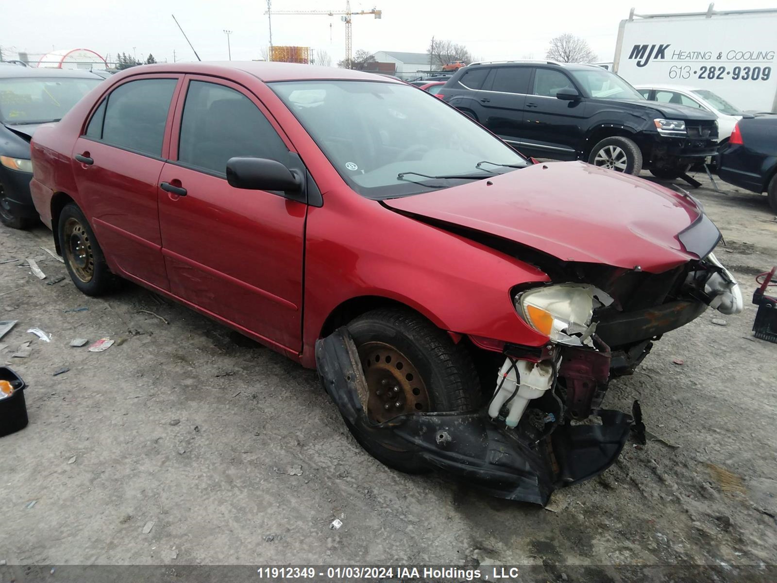 TOYOTA COROLLA 2005 2t1br32e95c885224