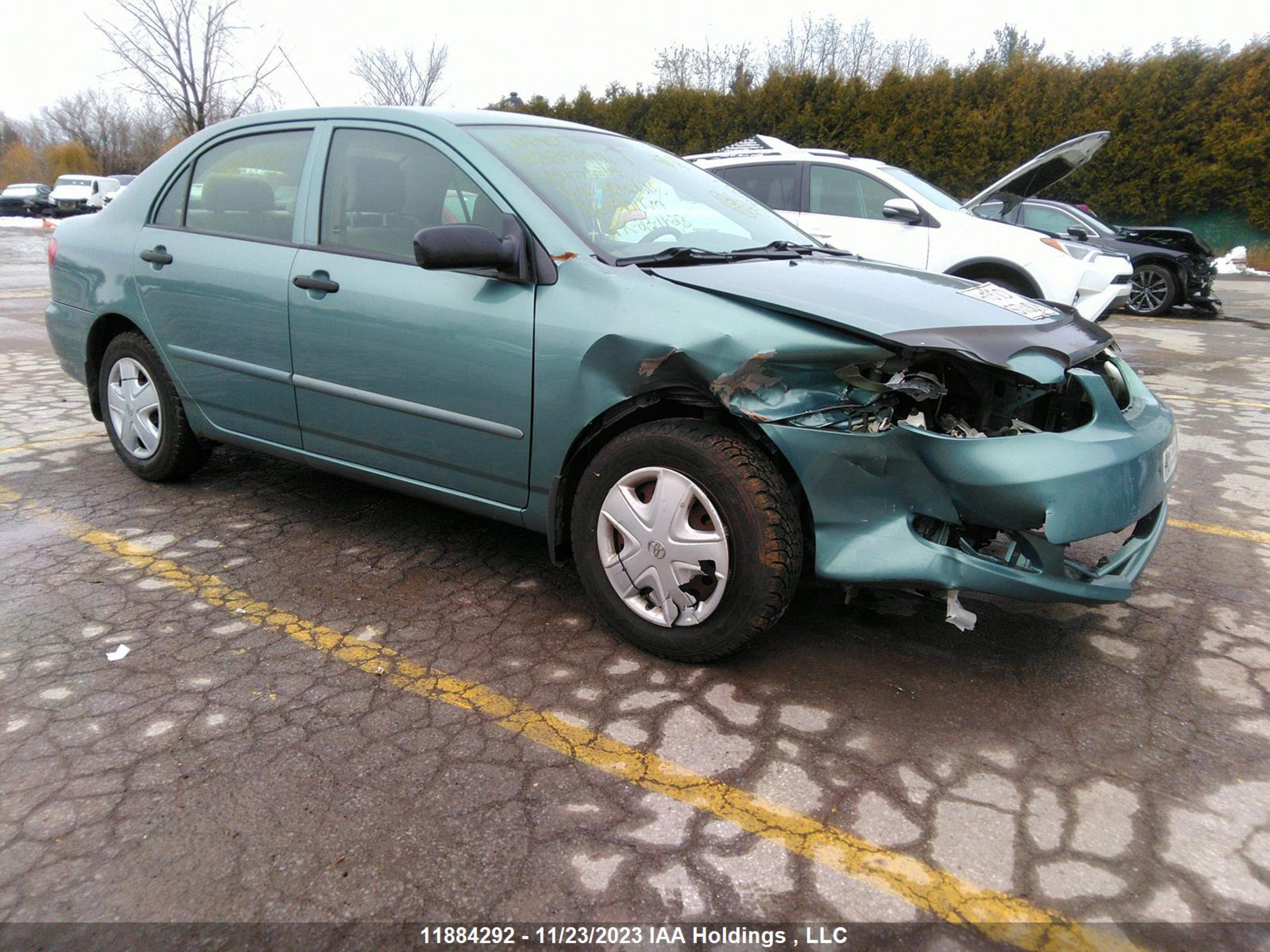 TOYOTA COROLLA 2005 2t1br32e95c886616