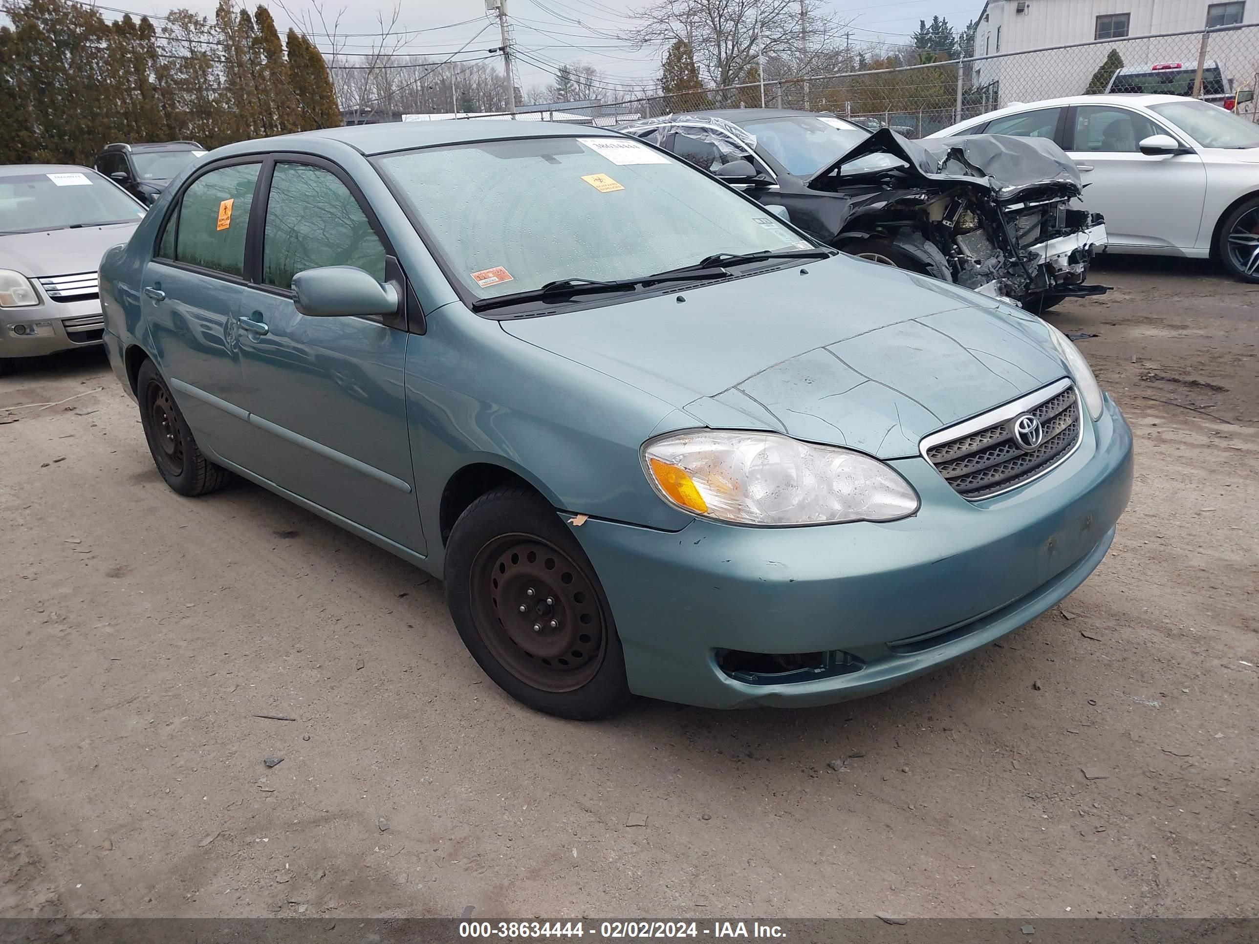 TOYOTA COROLLA 2006 2t1br32e96c612883