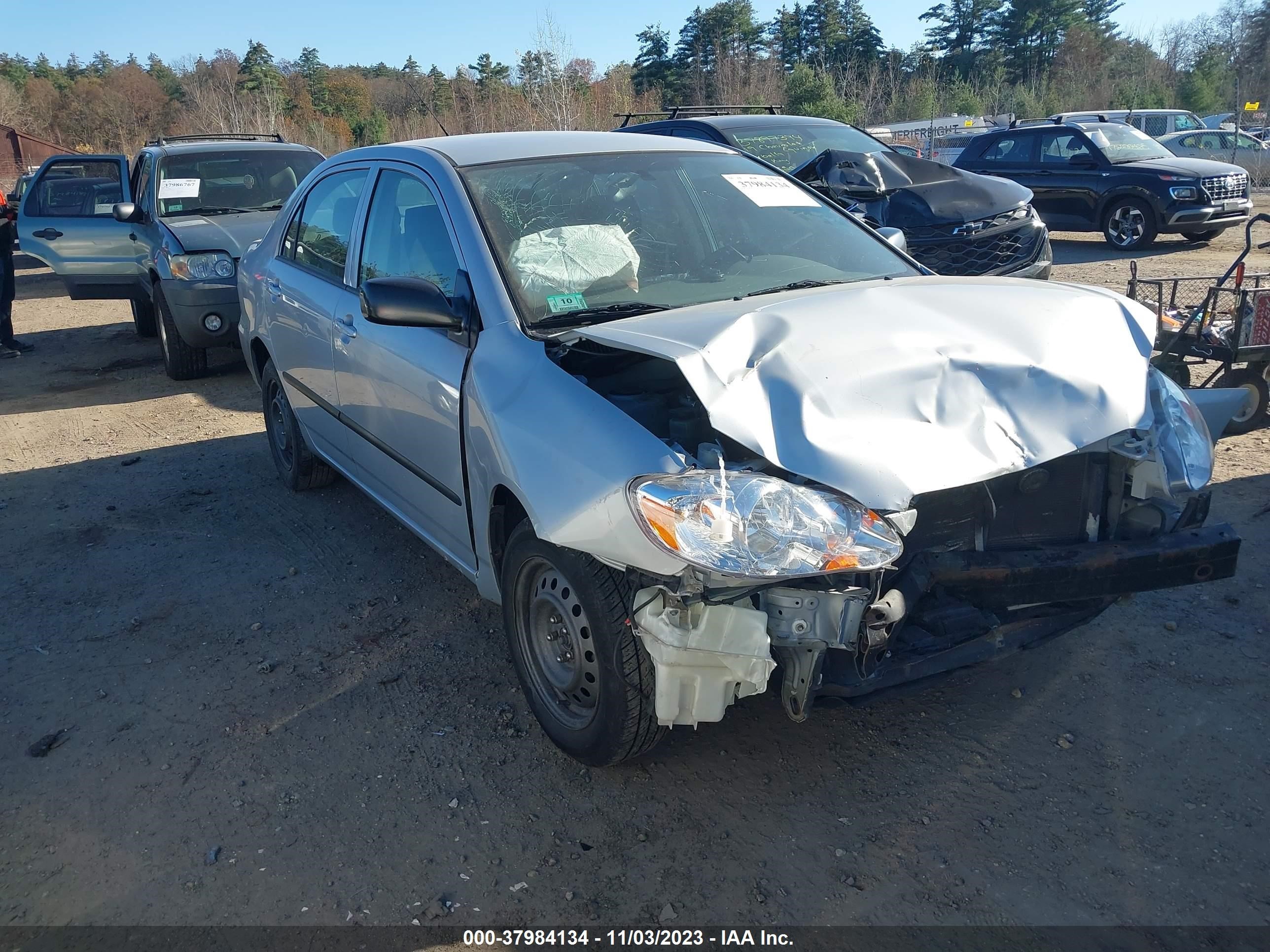 TOYOTA COROLLA 2006 2t1br32e96c630283