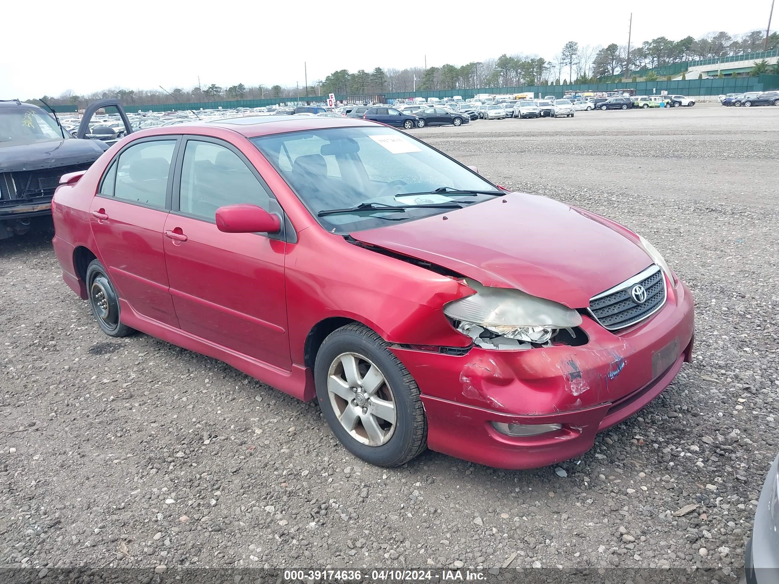 TOYOTA COROLLA 2007 2t1br32e97c731969