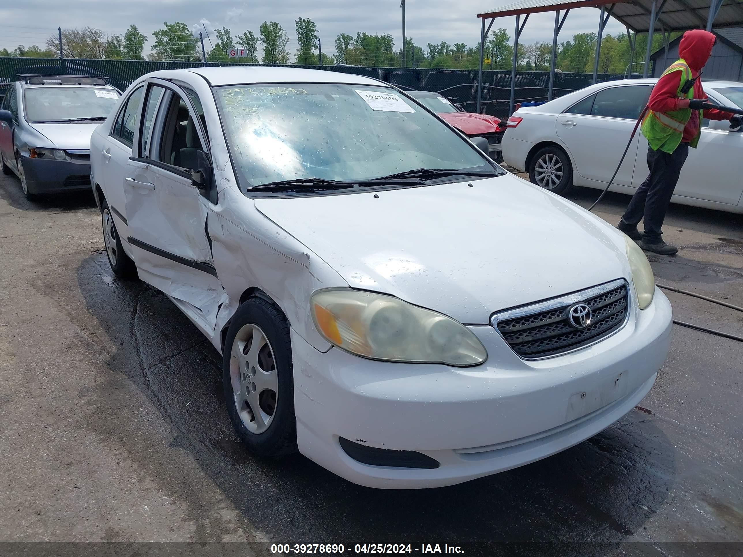 TOYOTA COROLLA 2007 2t1br32e97c749808