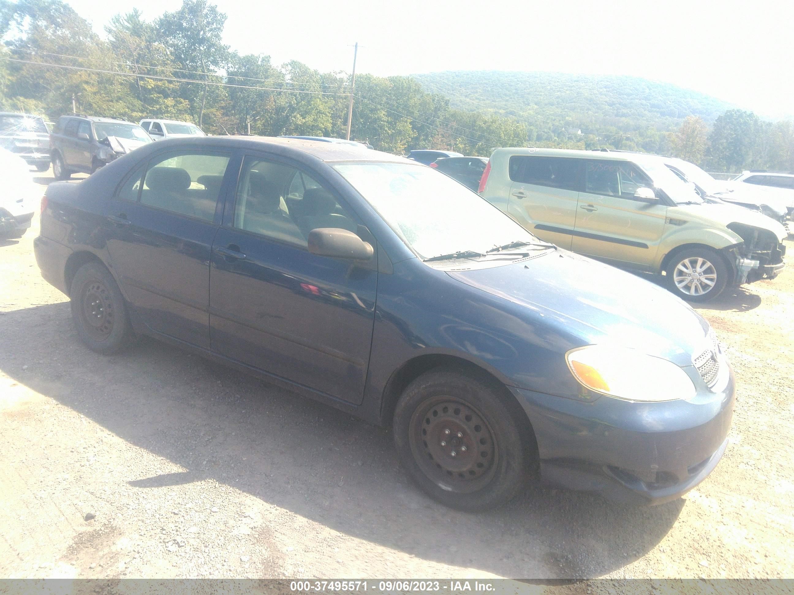 TOYOTA COROLLA 2007 2t1br32e97c751655