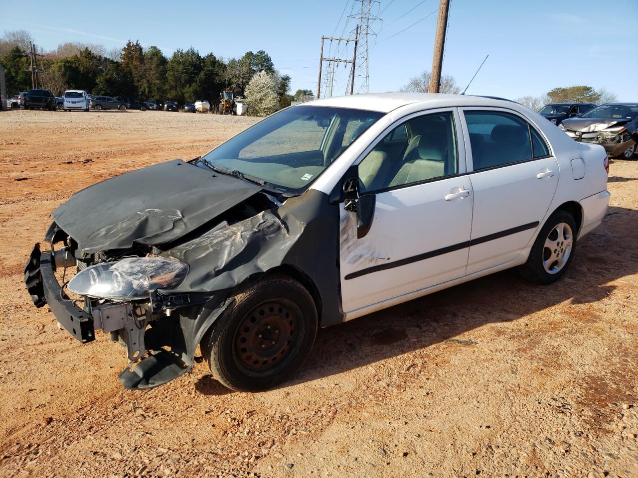 TOYOTA COROLLA 2007 2t1br32e97c760923