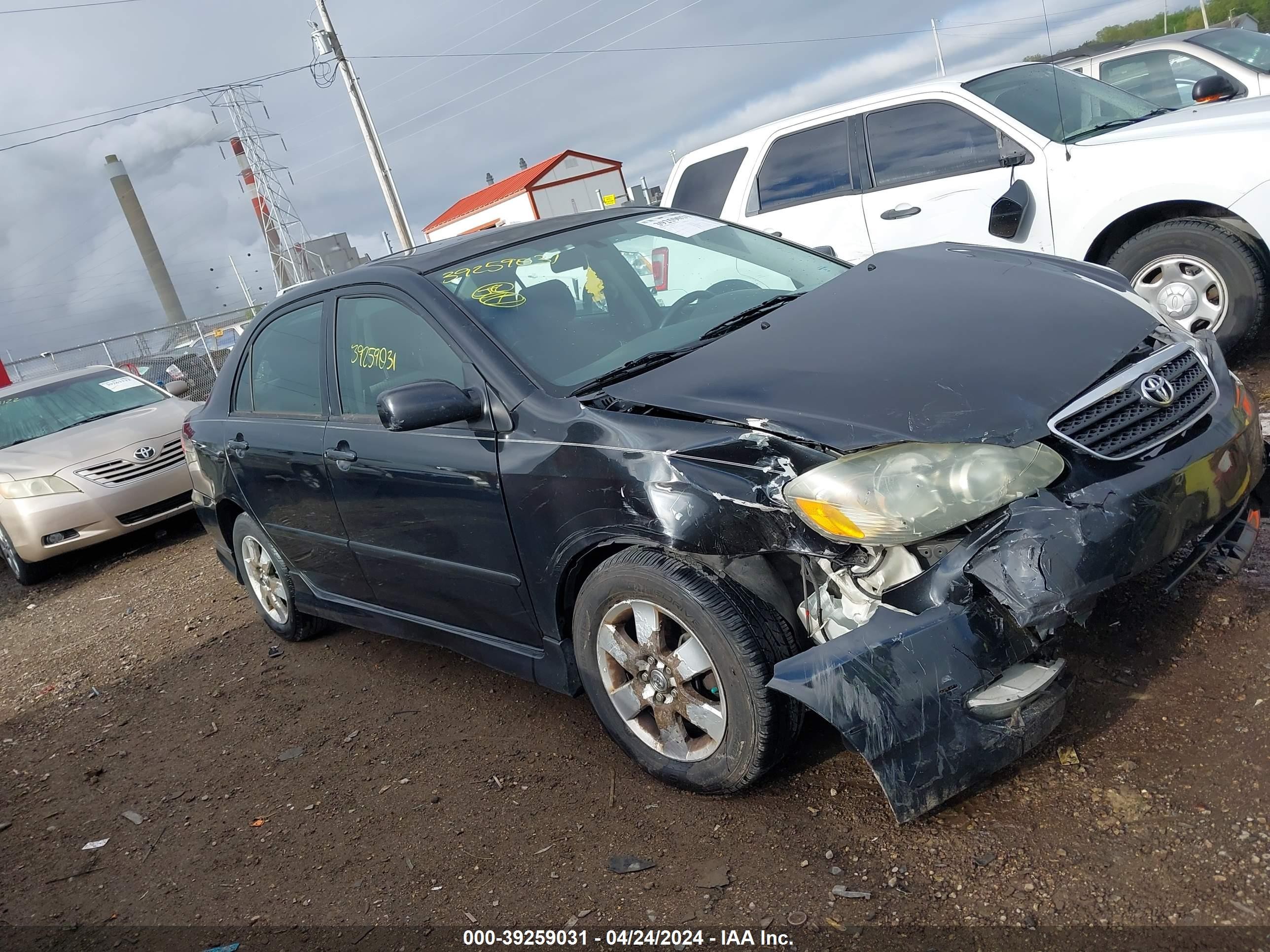 TOYOTA COROLLA 2007 2t1br32e97c782551