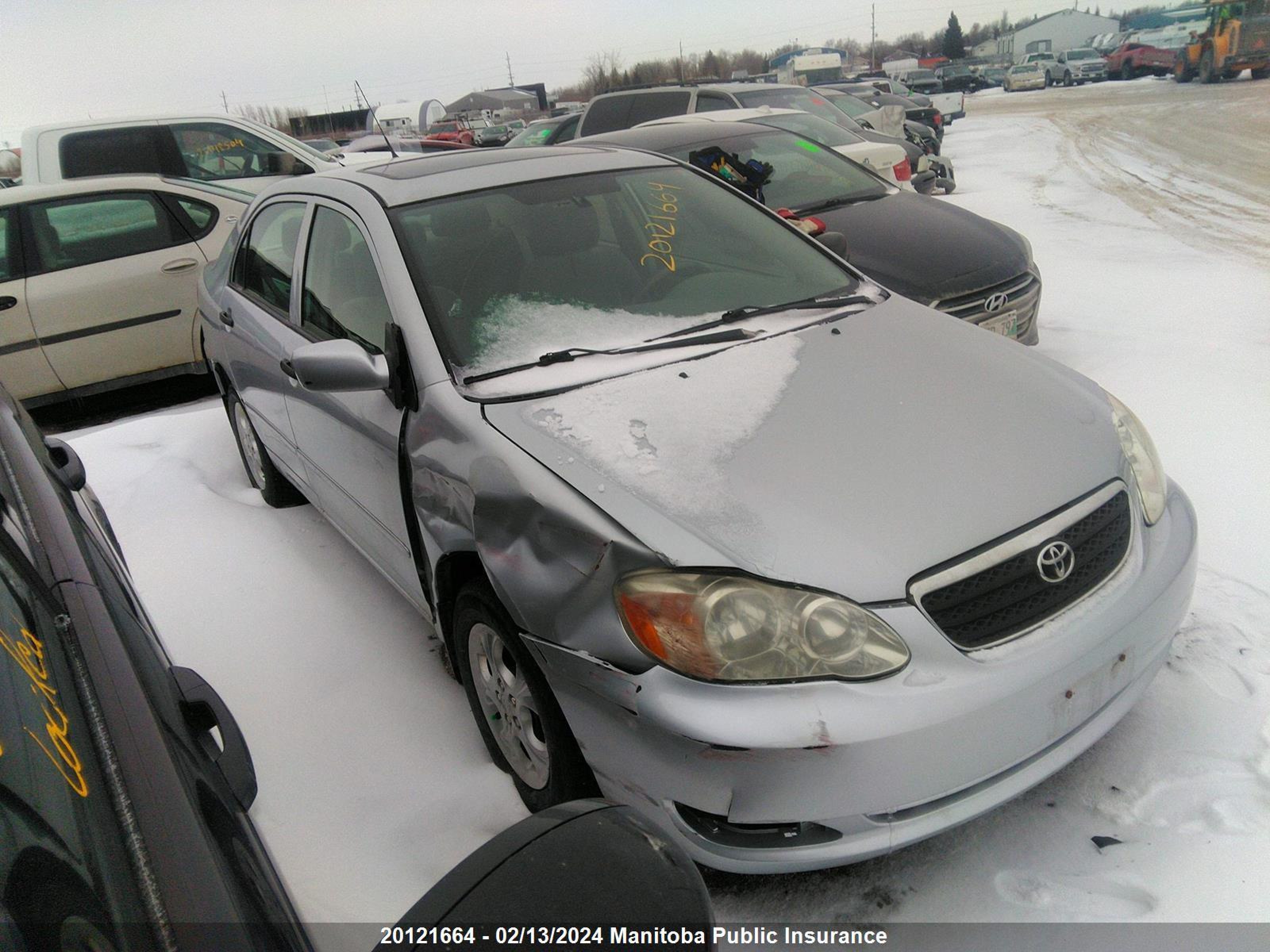 TOYOTA COROLLA 2008 2t1br32e98c876530