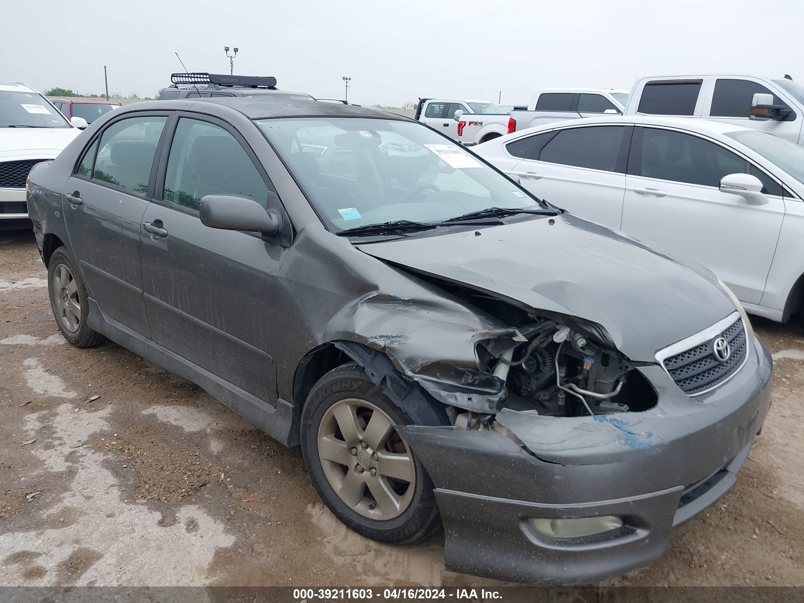 TOYOTA COROLLA 2008 2t1br32e98c887849