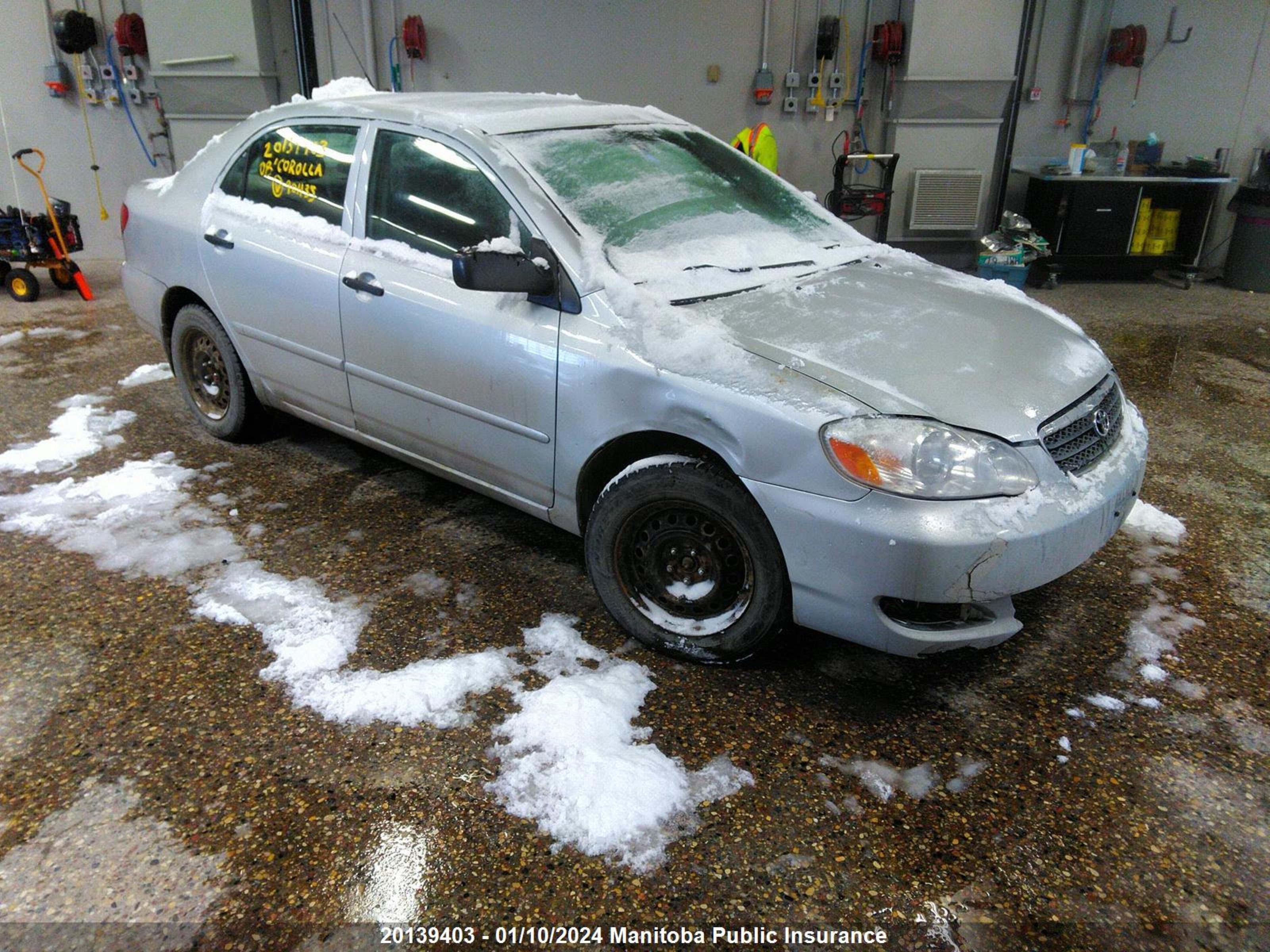 TOYOTA COROLLA 2008 2t1br32e98c901135