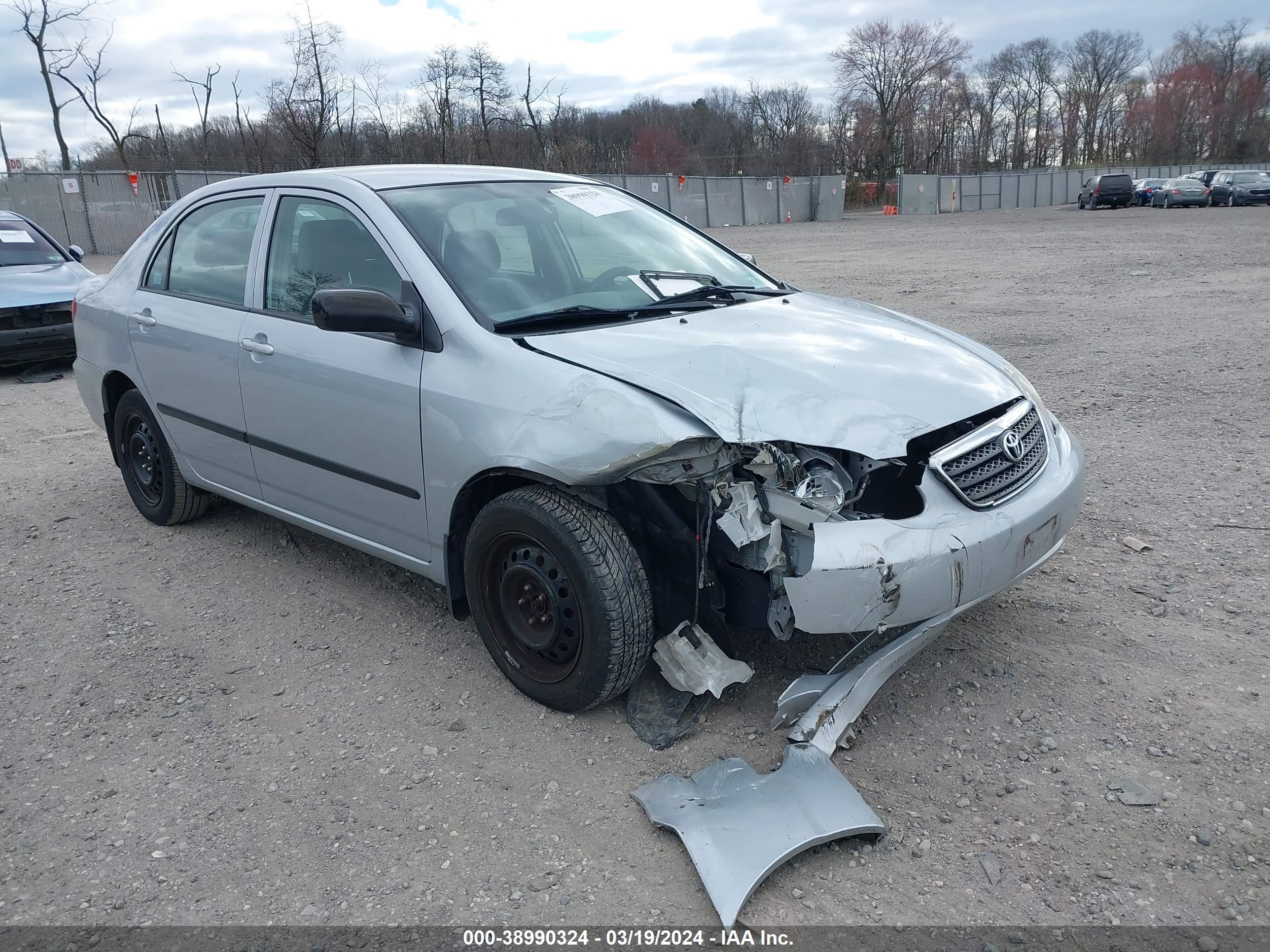 TOYOTA COROLLA 2008 2t1br32e98c922227