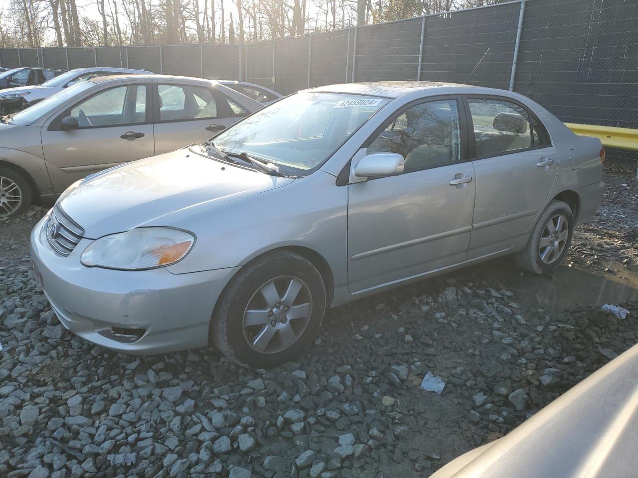 TOYOTA COROLLA 2003 2t1br32ex3c156629