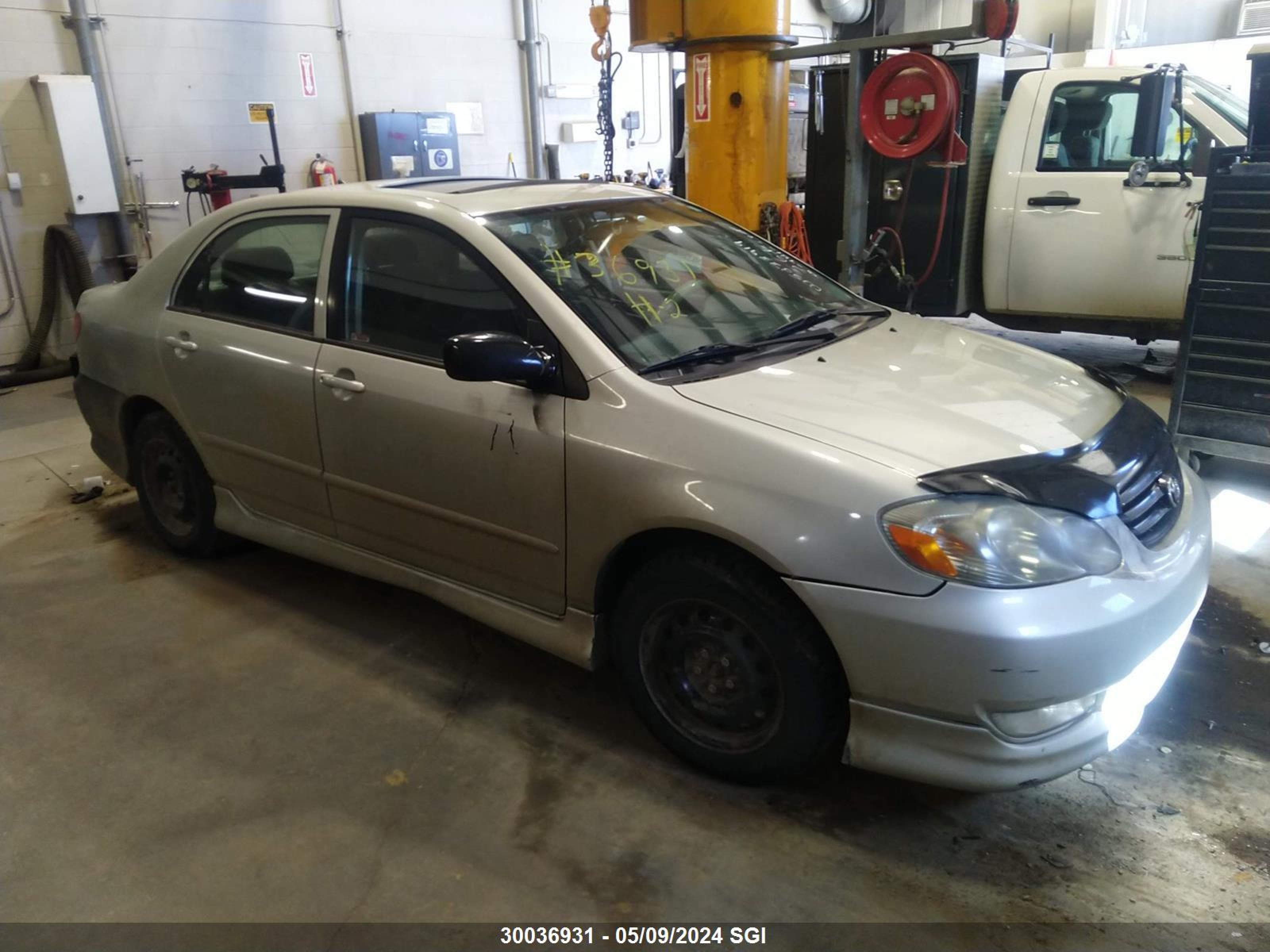 TOYOTA COROLLA 2003 2t1br32ex3c723339