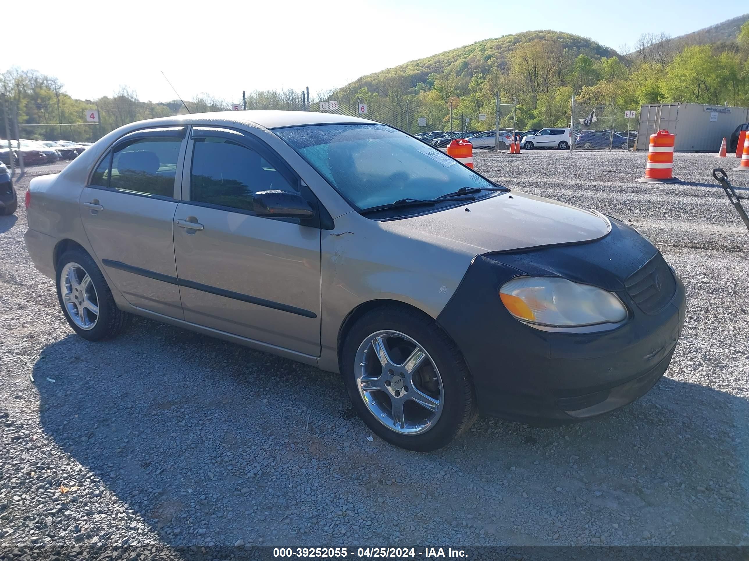 TOYOTA COROLLA 2004 2t1br32ex4c249460