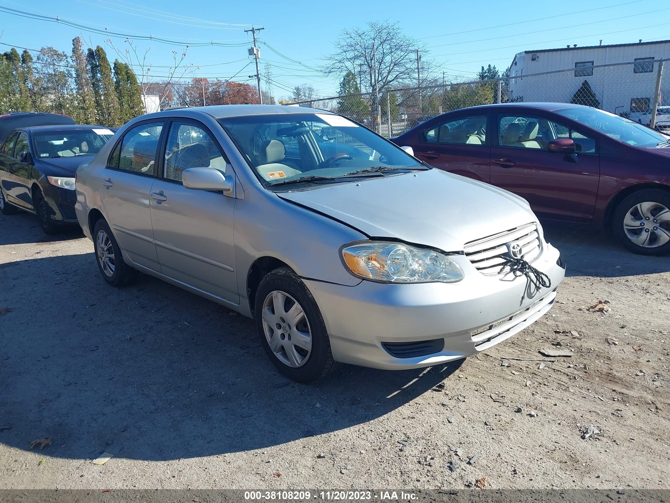 TOYOTA COROLLA 2004 2t1br32ex4c295371