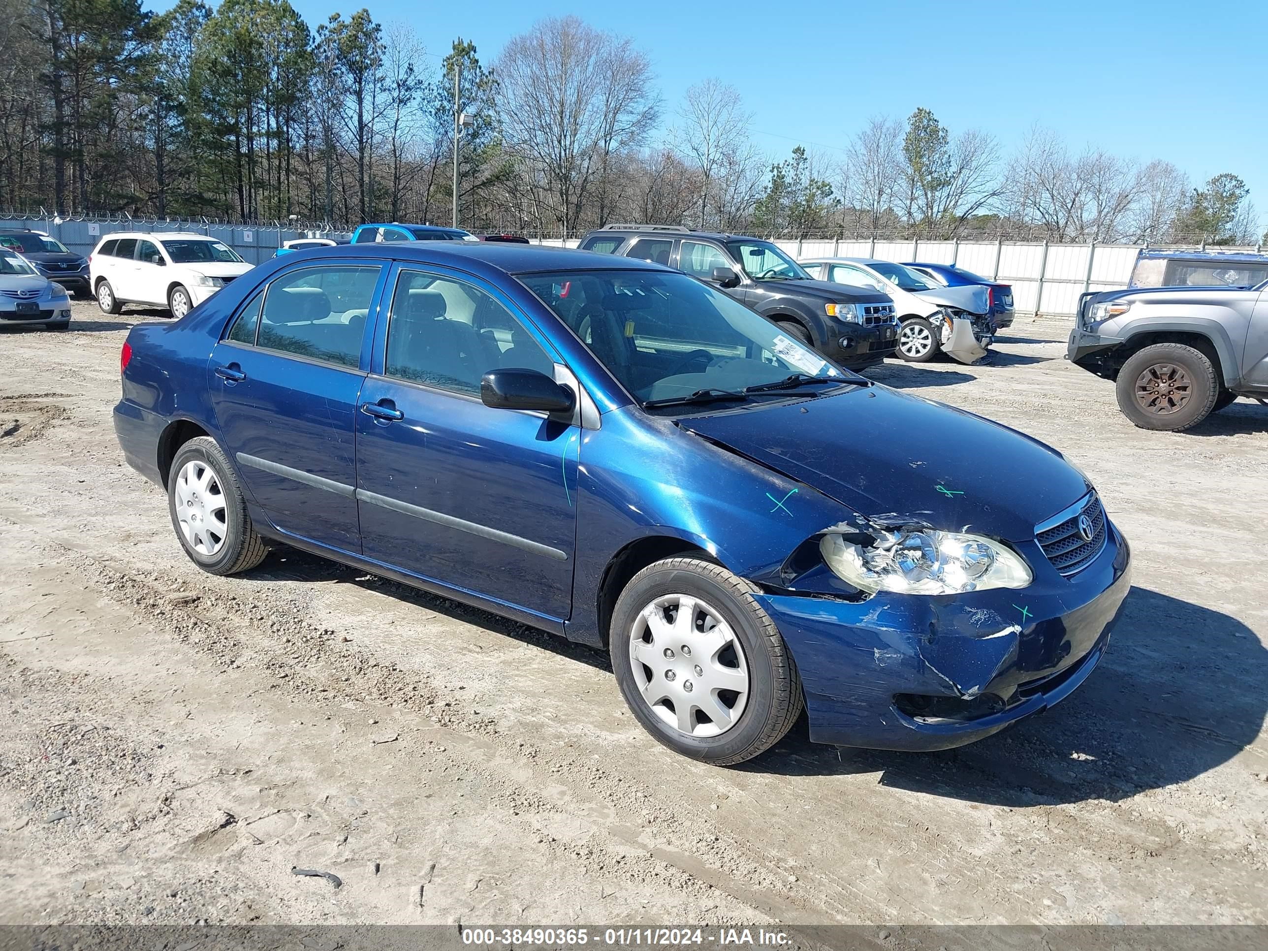 TOYOTA COROLLA 2005 2t1br32ex5c439034