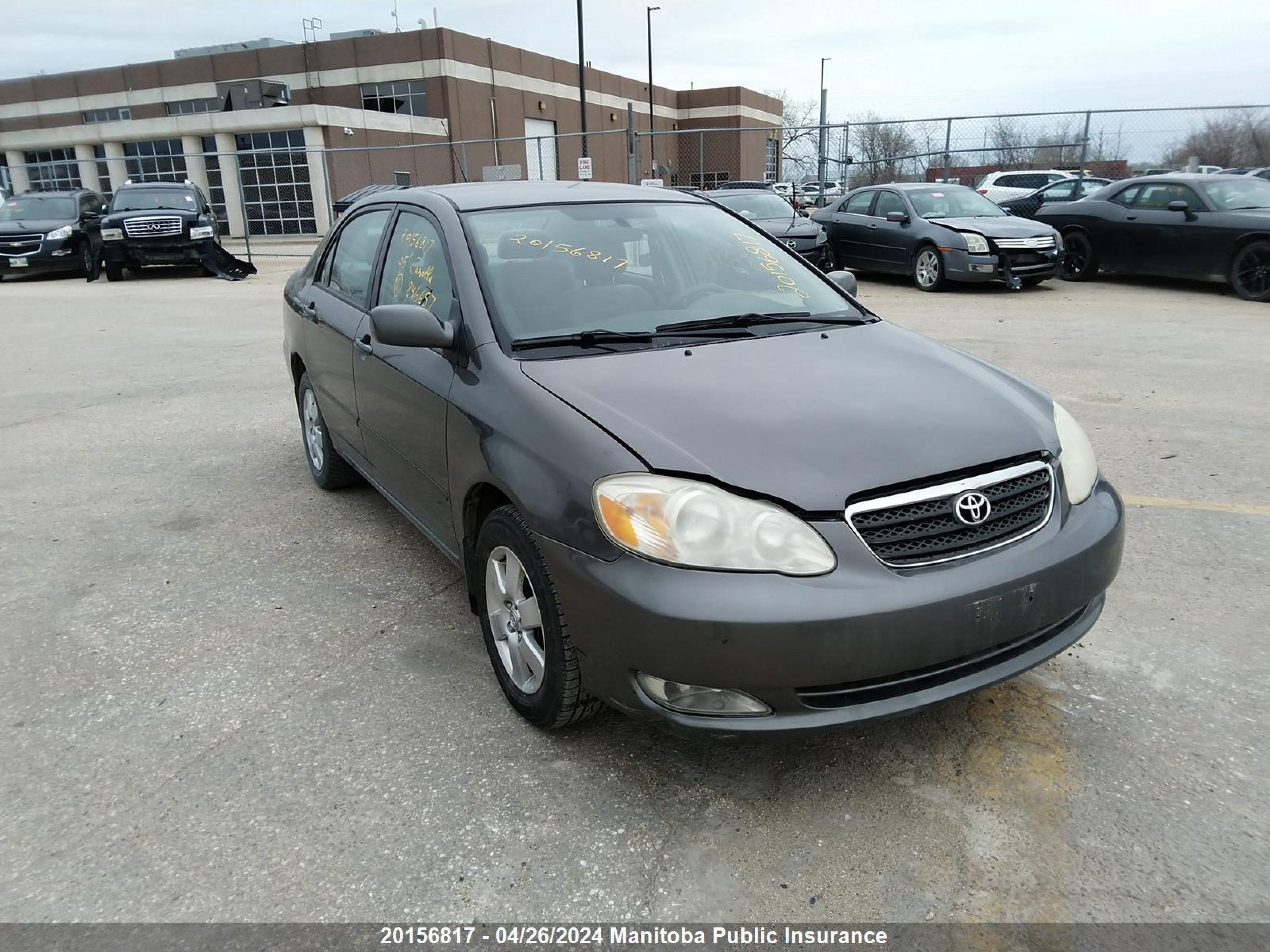 TOYOTA COROLLA 2005 2t1br32ex5c846657