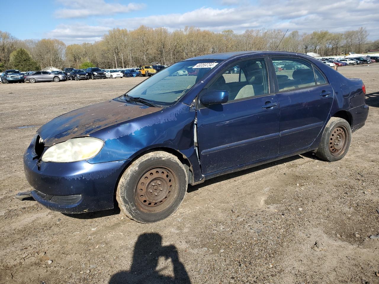 TOYOTA COROLLA 2006 2t1br32ex6c572216