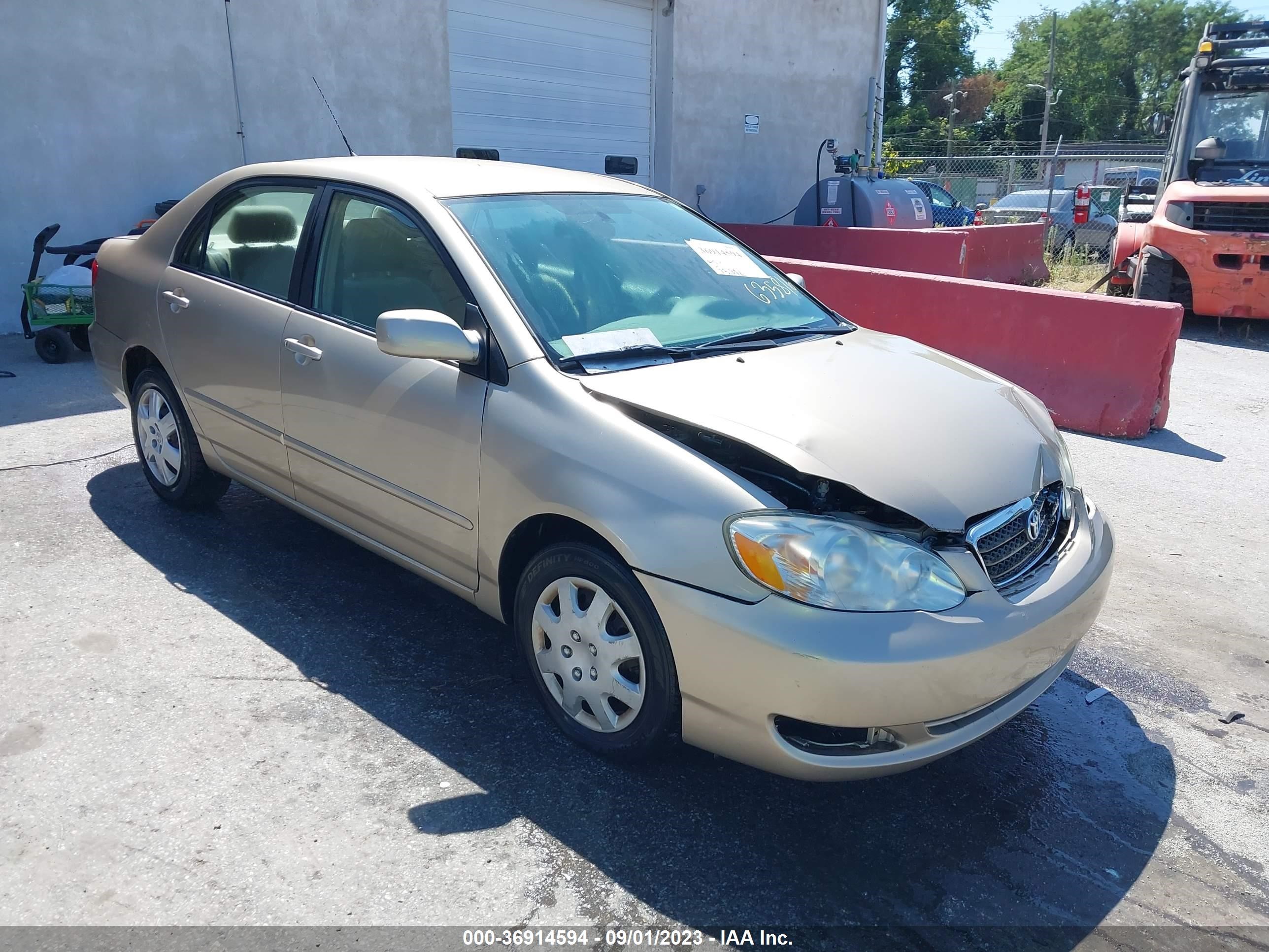 TOYOTA COROLLA 2006 2t1br32ex6c635816