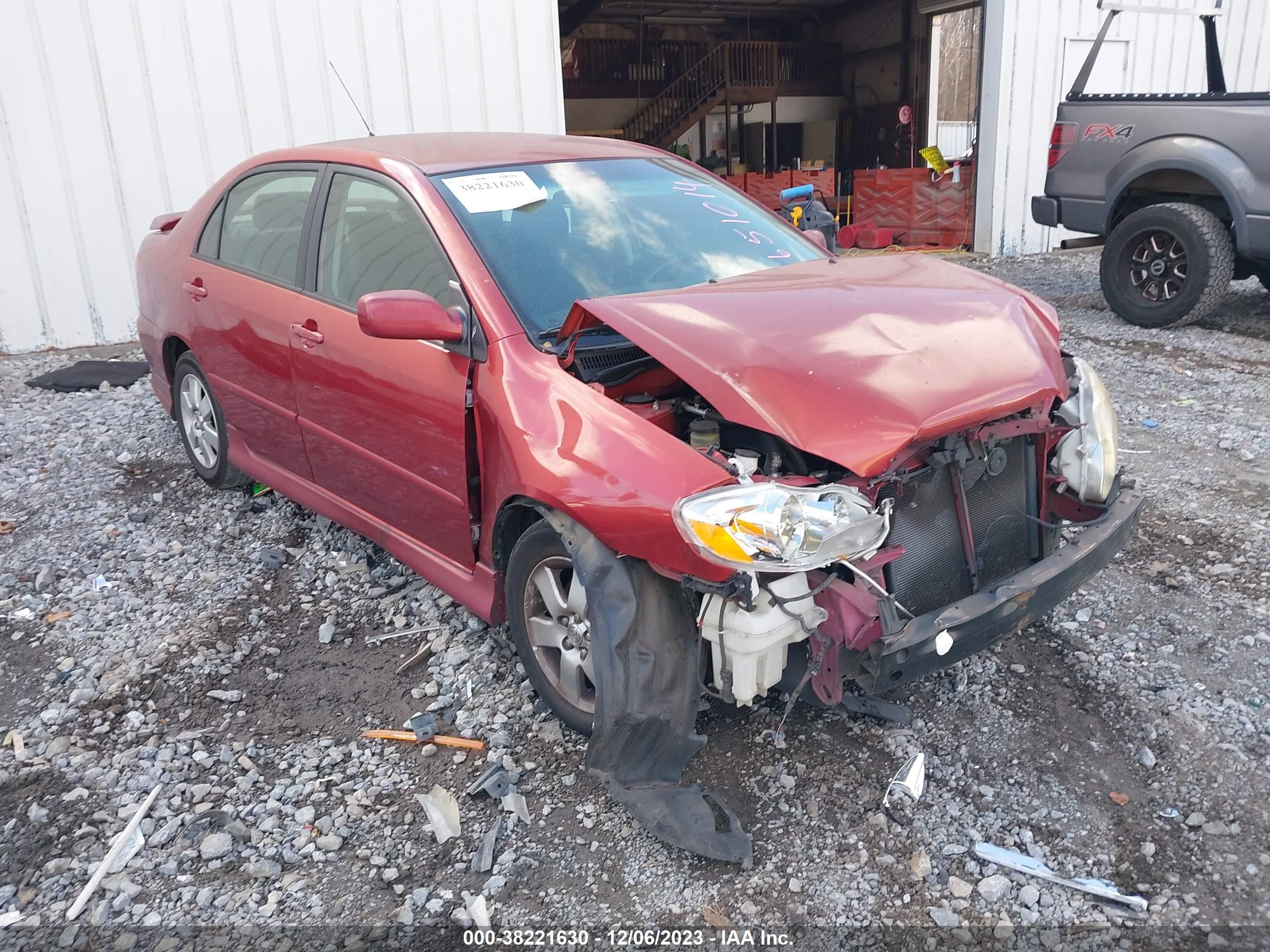 TOYOTA COROLLA 2006 2t1br32ex6c651014