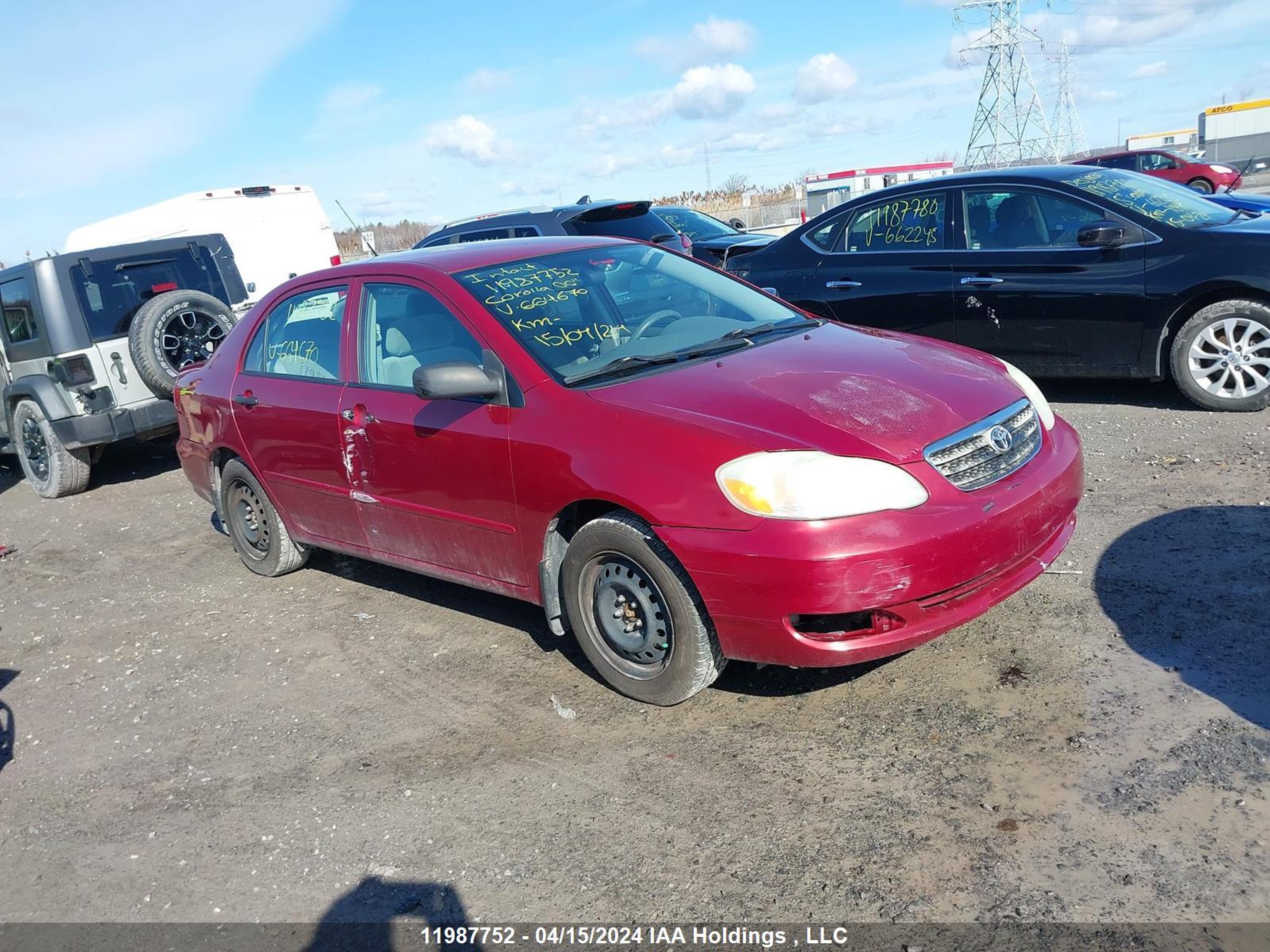 TOYOTA COROLLA 2006 2t1br32ex6c664670