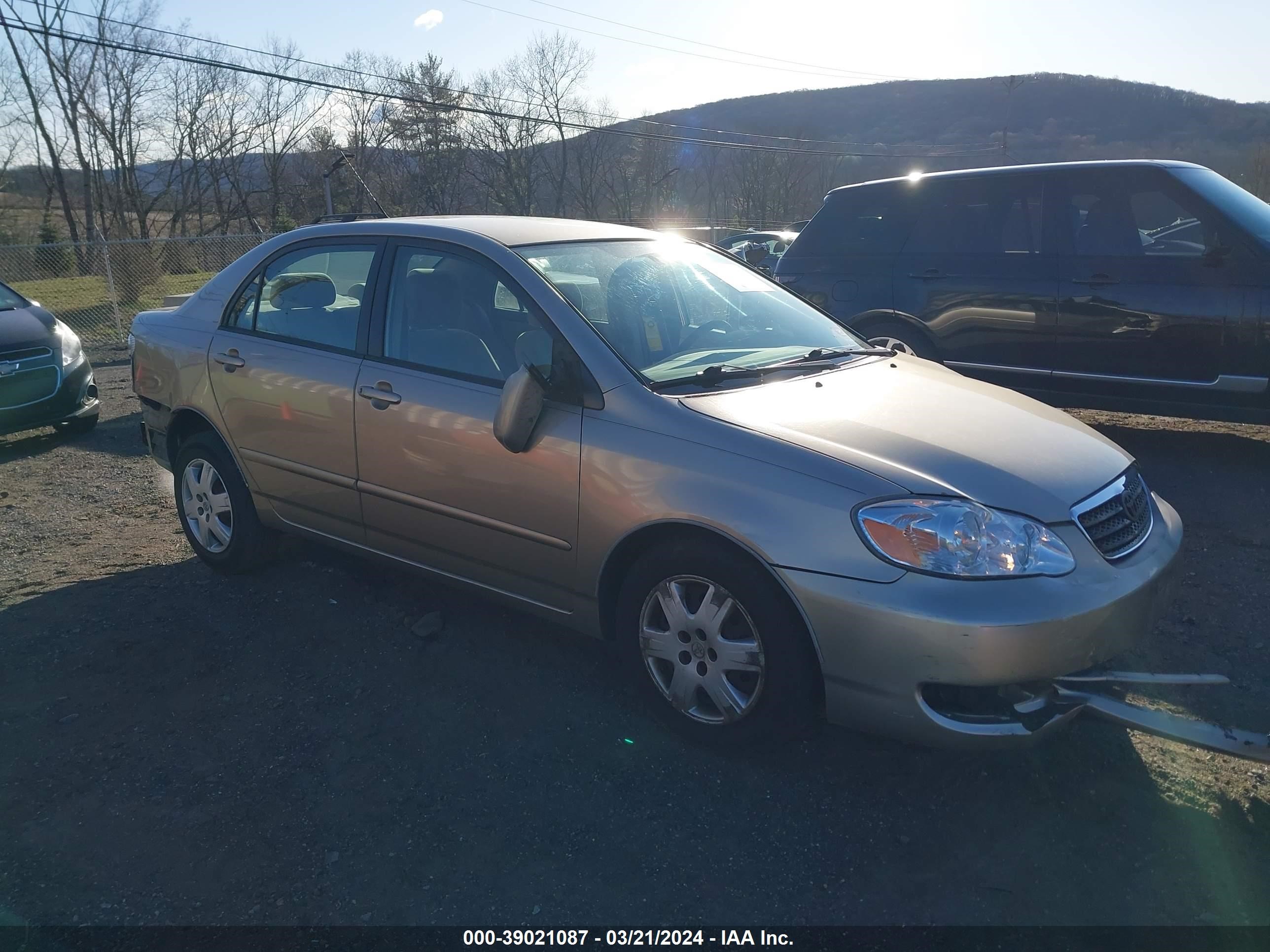 TOYOTA COROLLA 2006 2t1br32ex6c681226